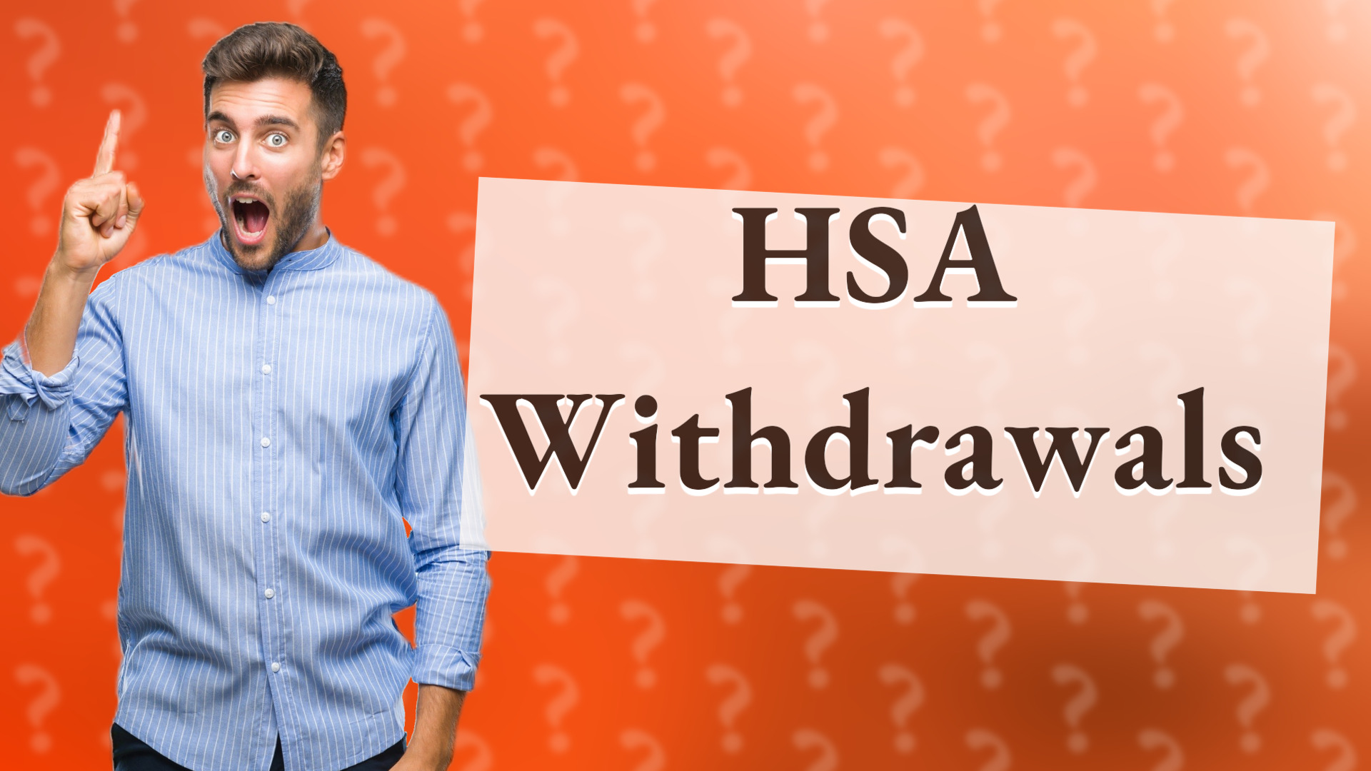 HSA Withdrawals