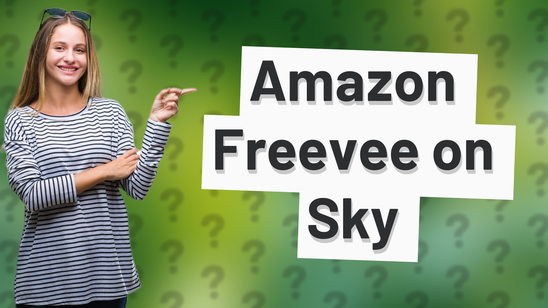 Amazon Freevee on Sky