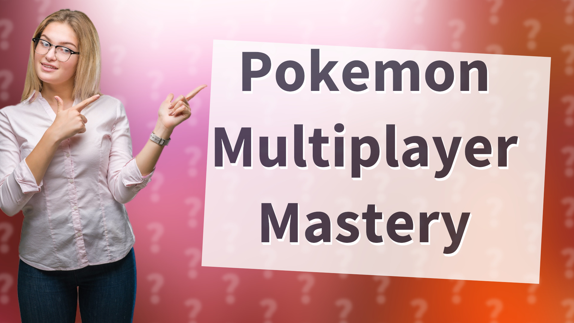Pokemon Multiplayer Mastery