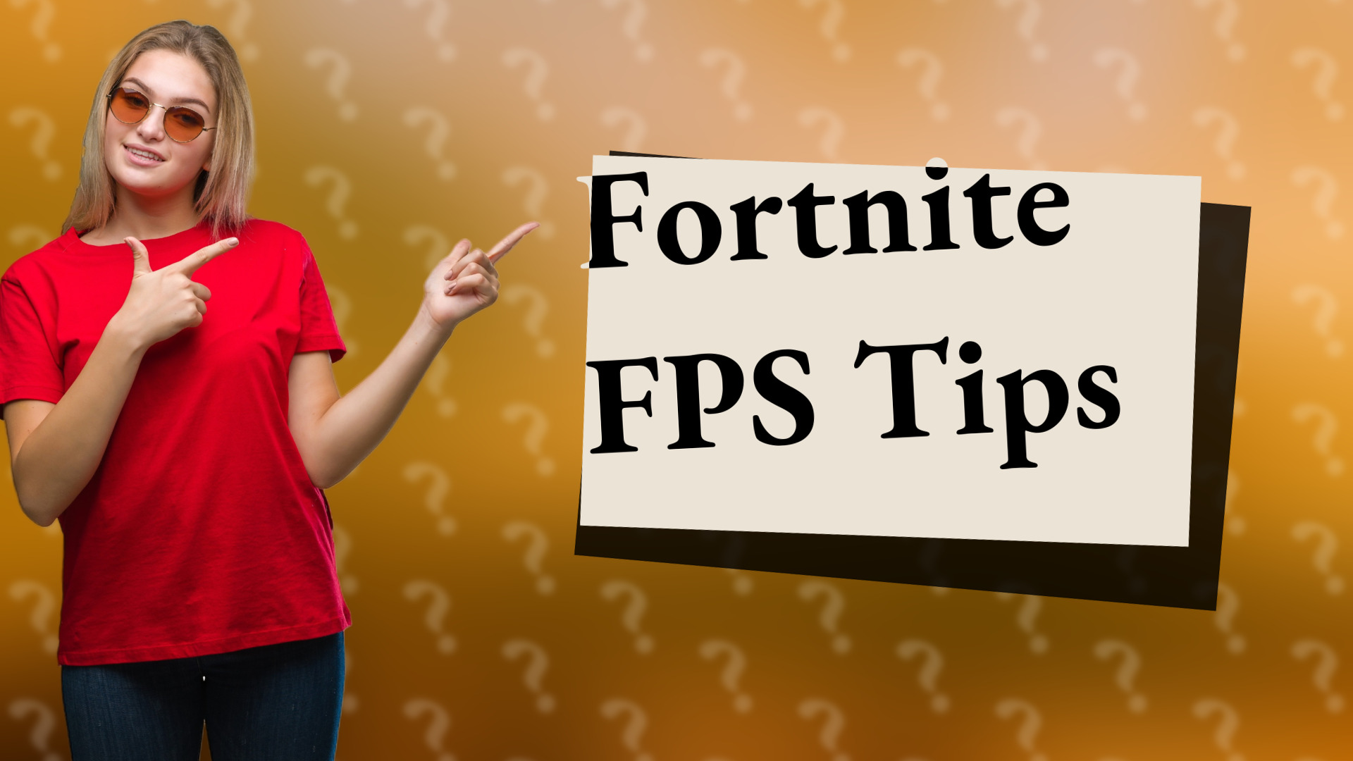 Fortnite FPS Tips