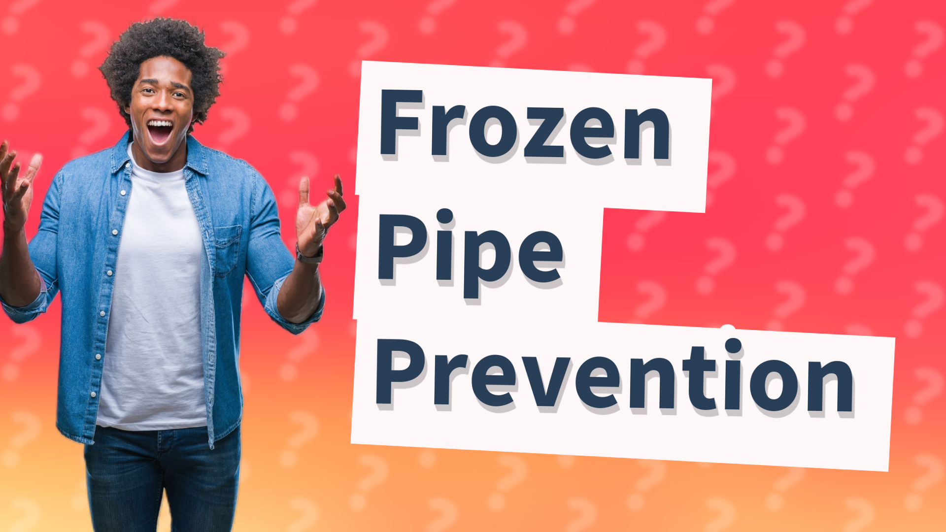 Frozen Pipe Prevention