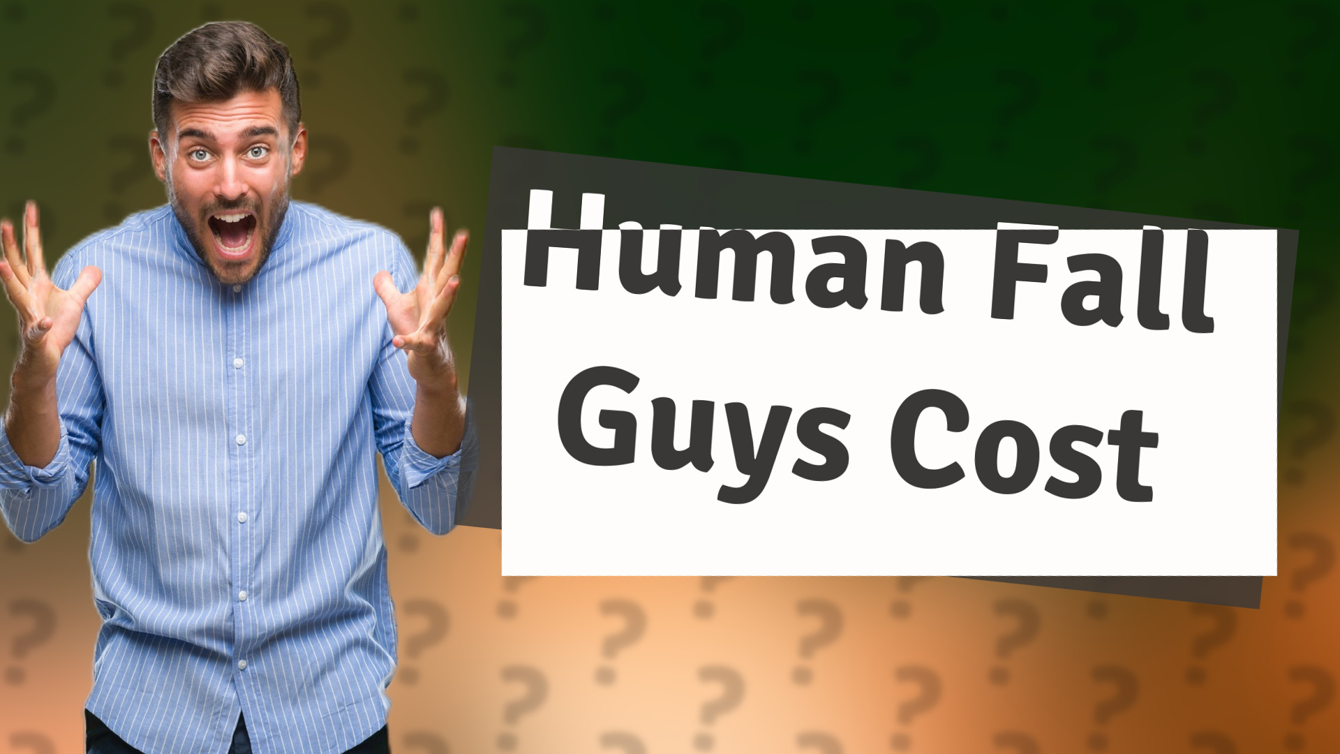 Human Fall Guys Cost