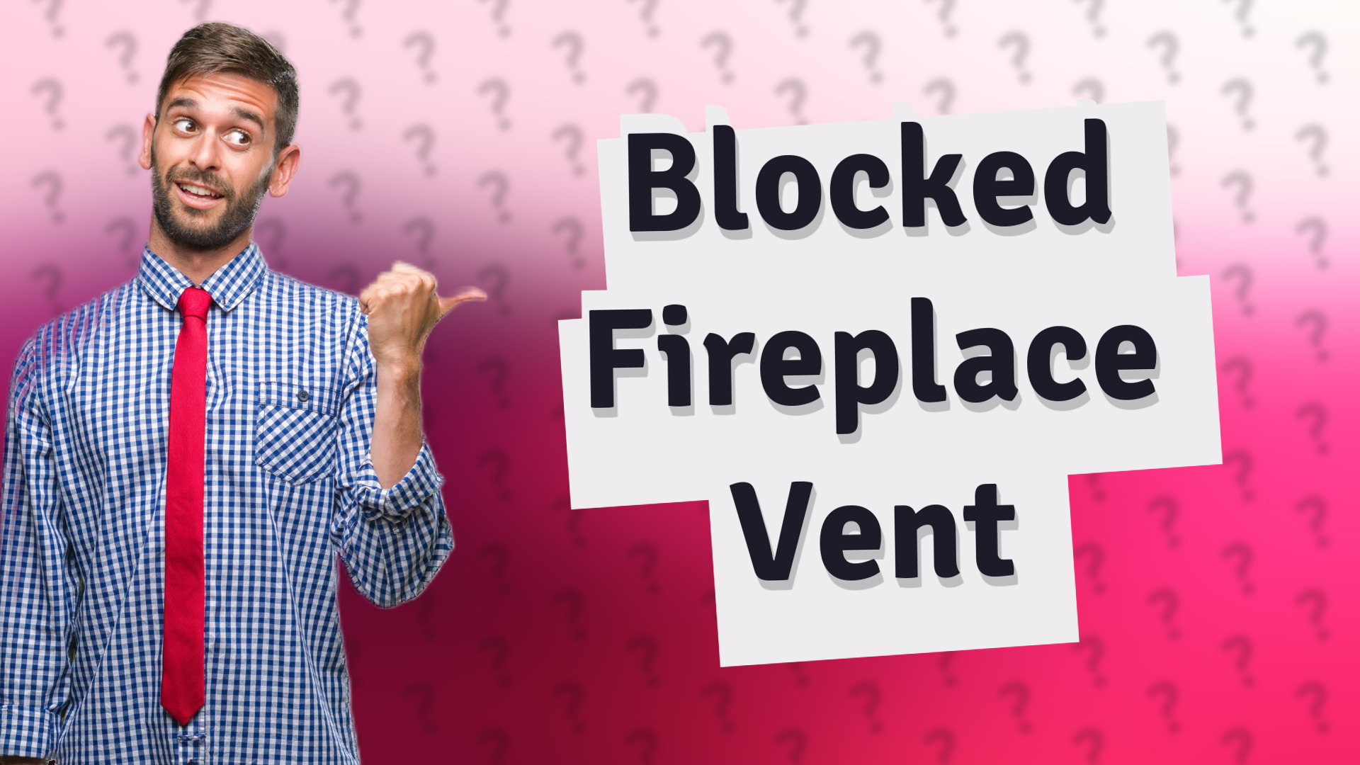 Blocked Fireplace Vent