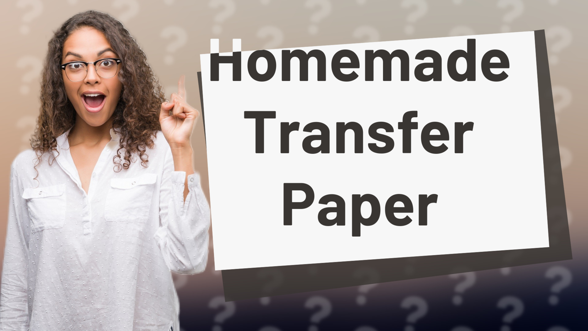 Homemade Transfer Paper