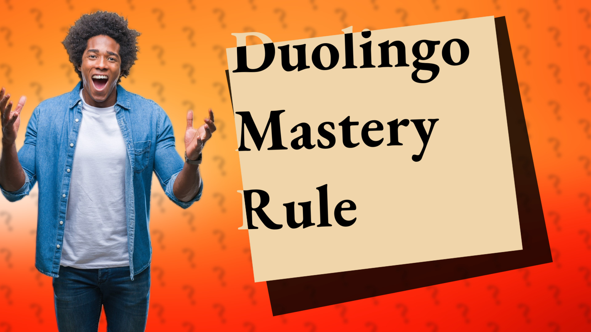 Duolingo Mastery Rule