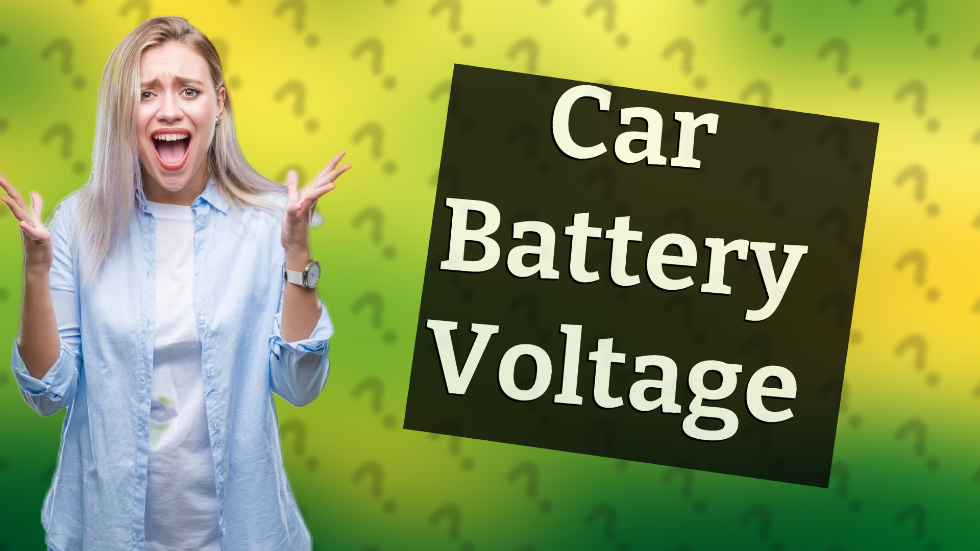 Car Battery Voltage