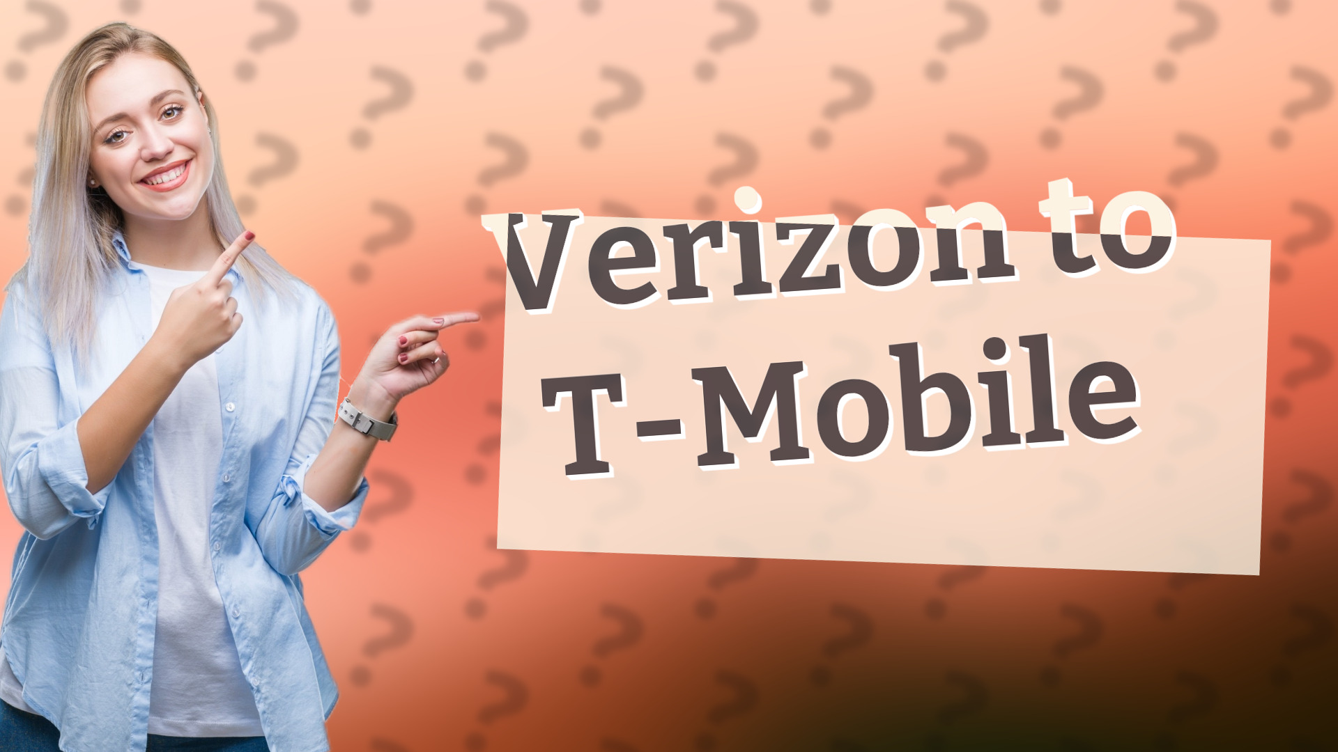 Verizon to T-Mobile