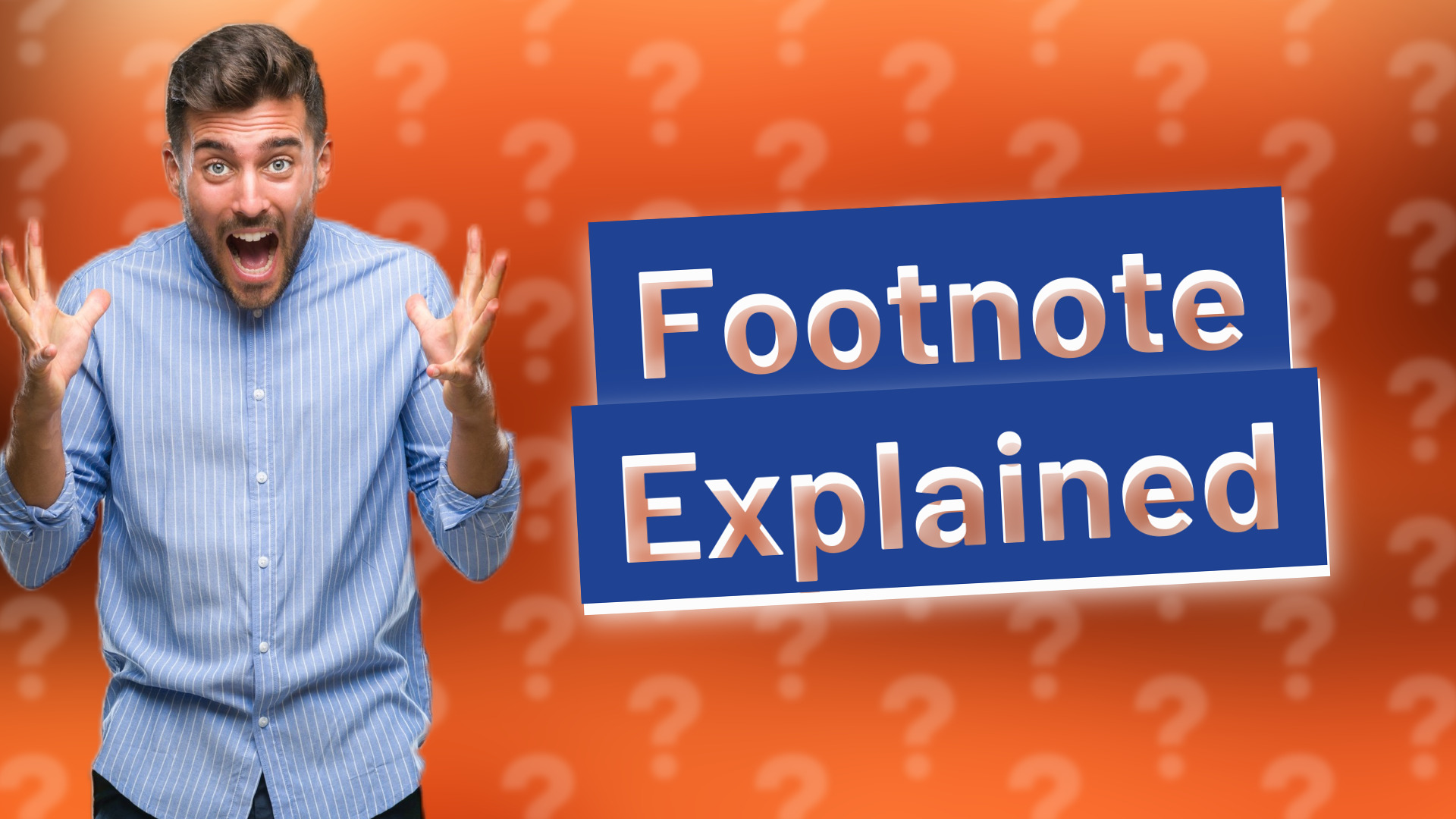 Footnote Explained