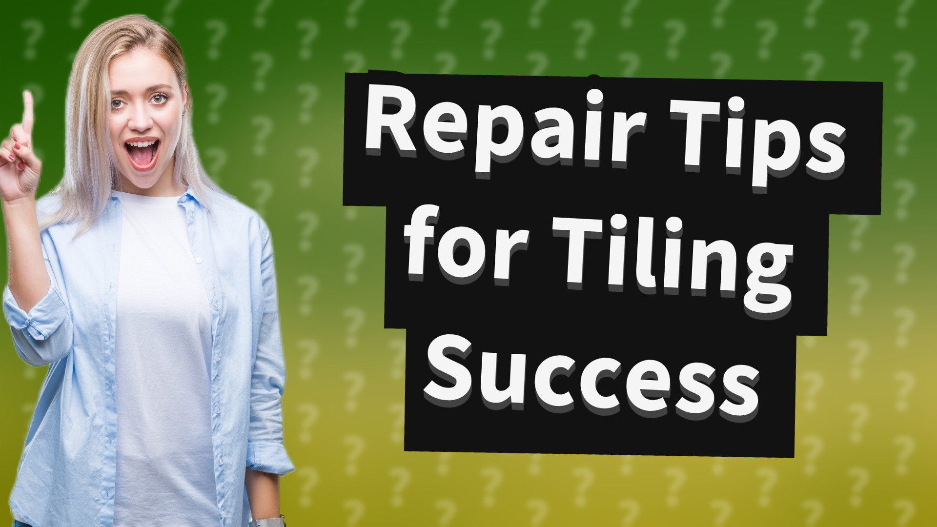 Repair Tips for Tiling Success