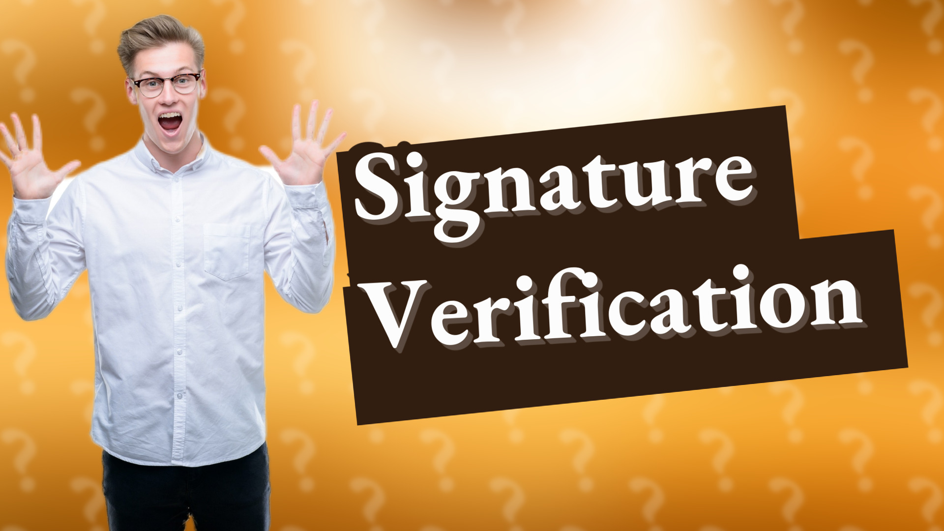 Signature Verification