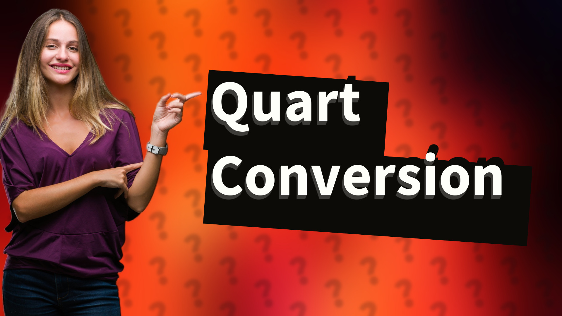Quart Conversion