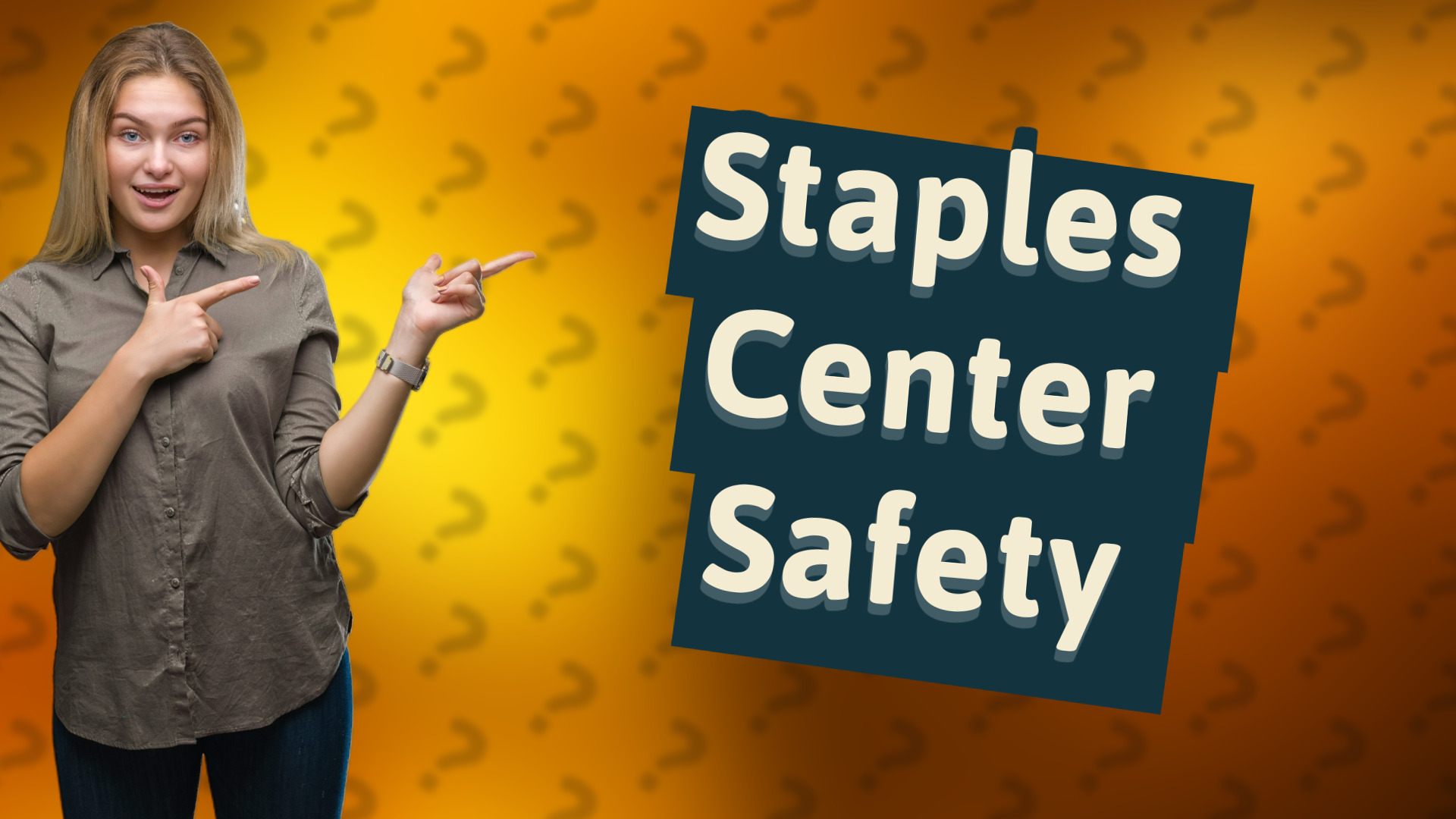 Staples Center Safety