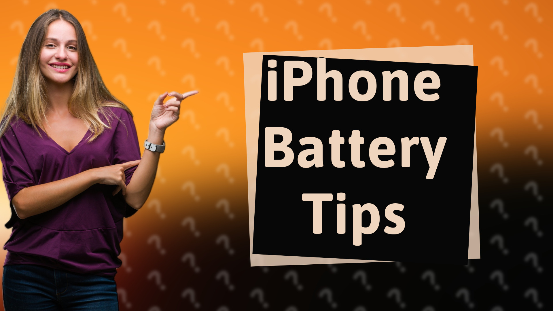 iPhone Battery Tips