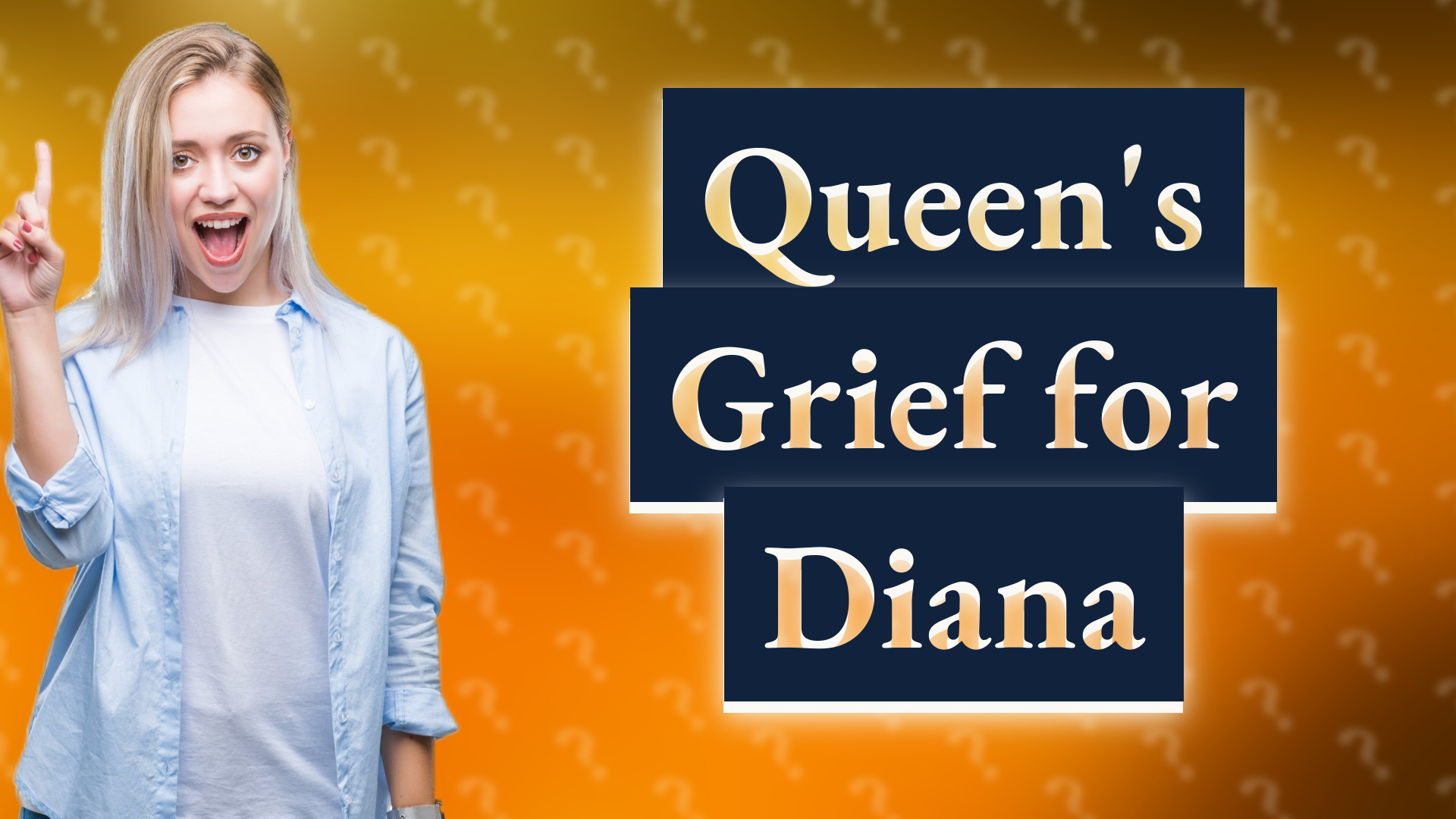 Queen's Grief for Diana