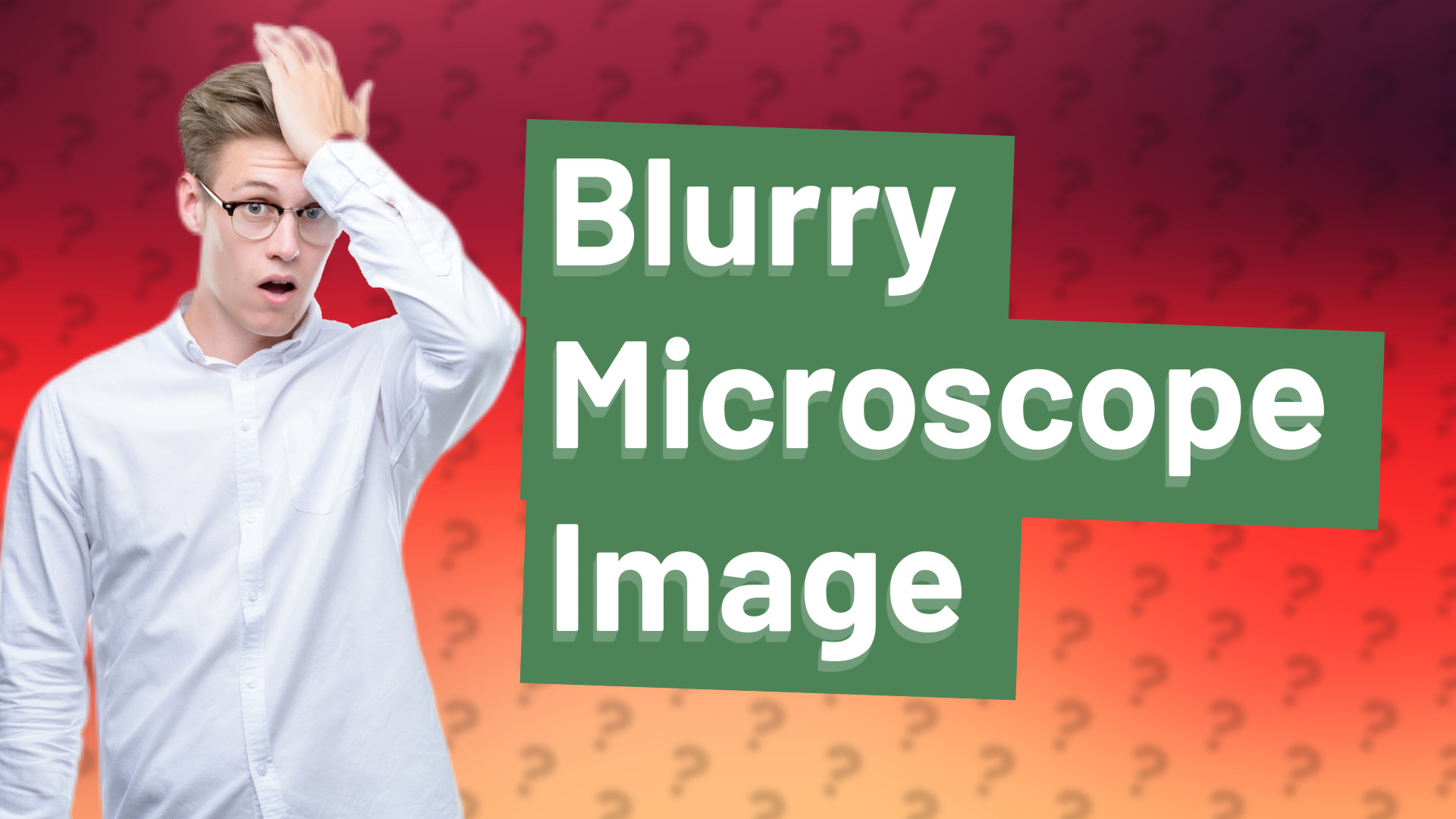 Blurry Microscope Image