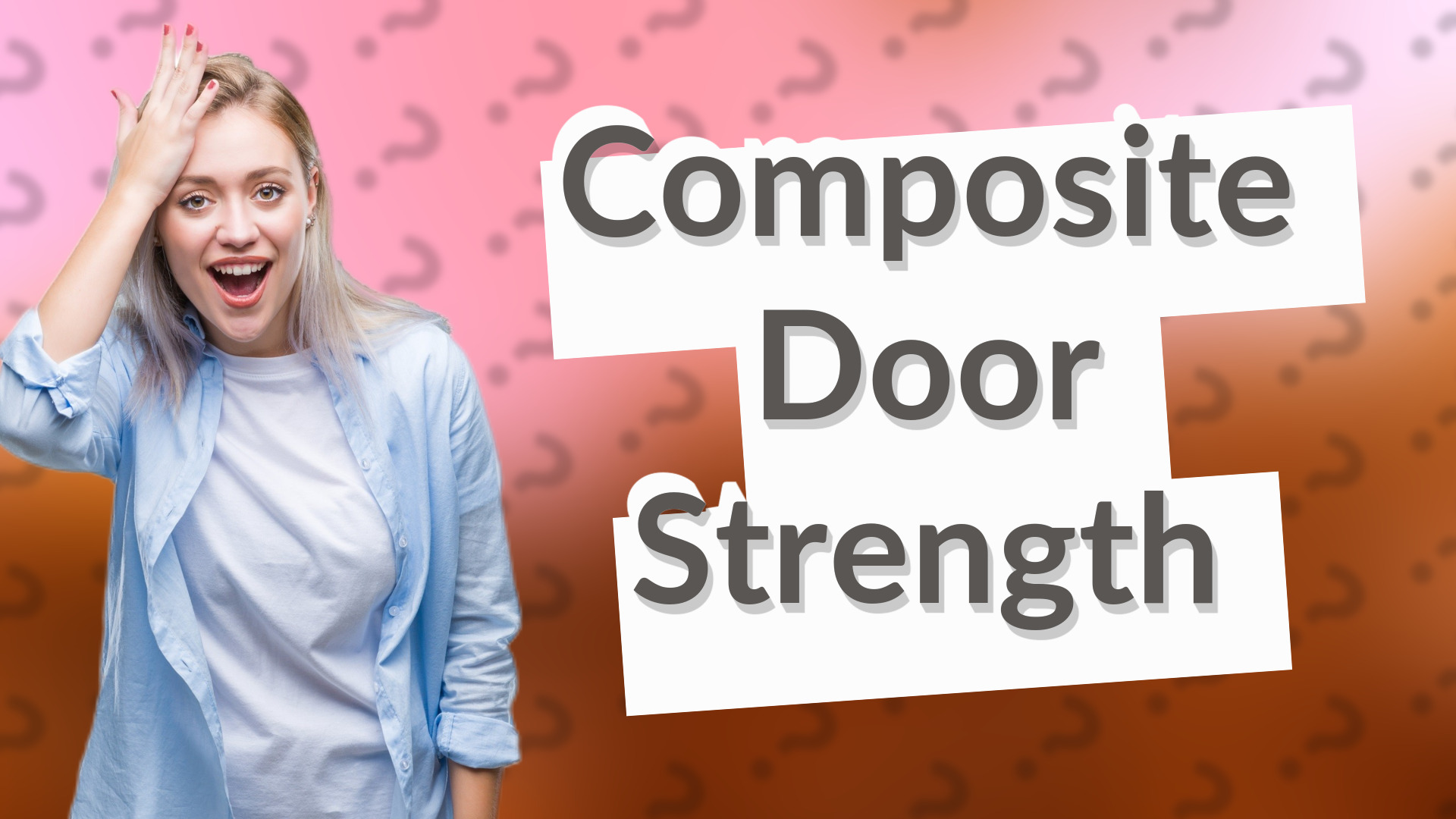 Composite Door Strength