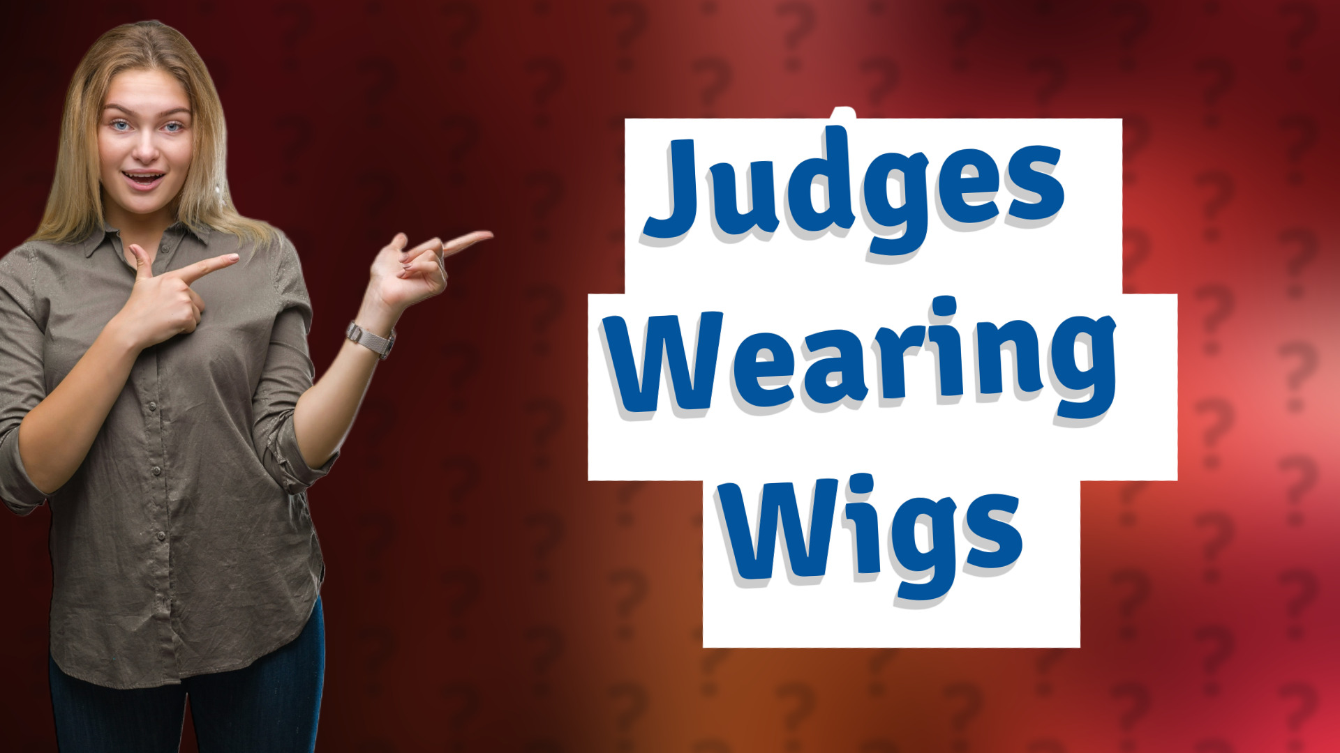 Judges Wearing Wigs