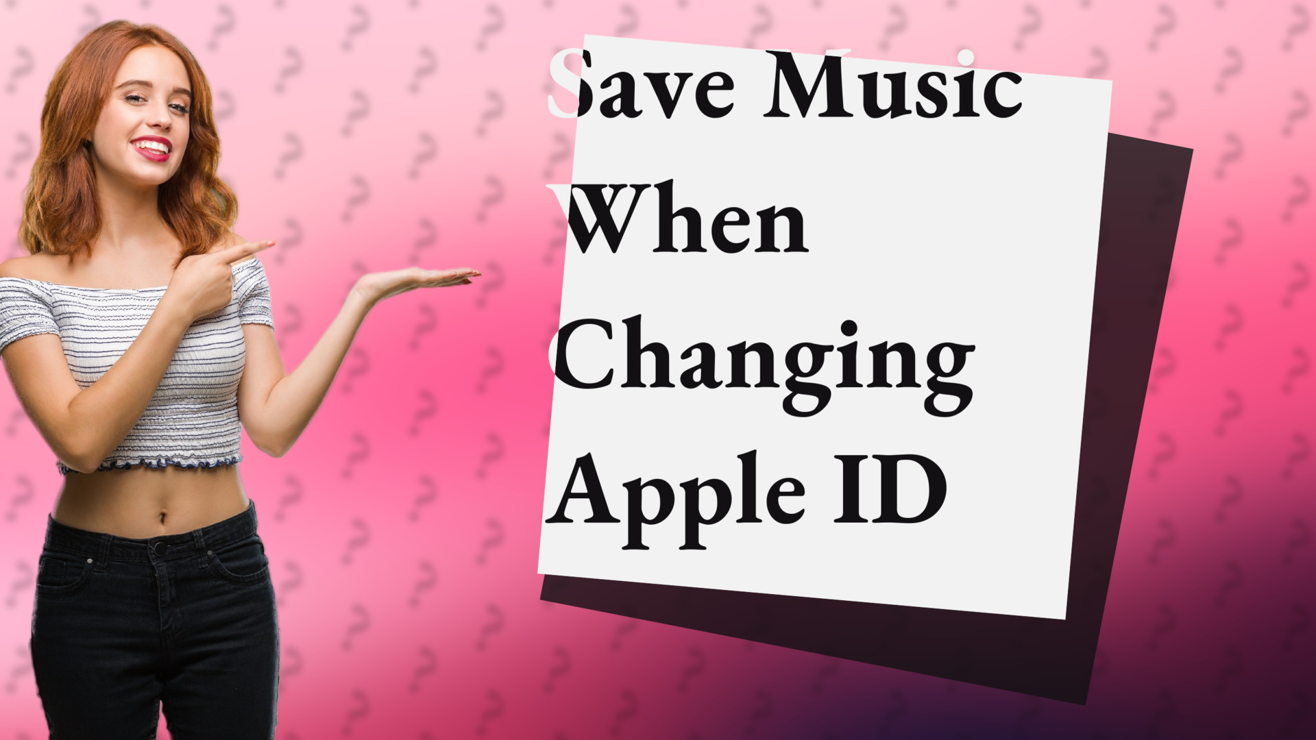 Save Music When Changing Apple ID