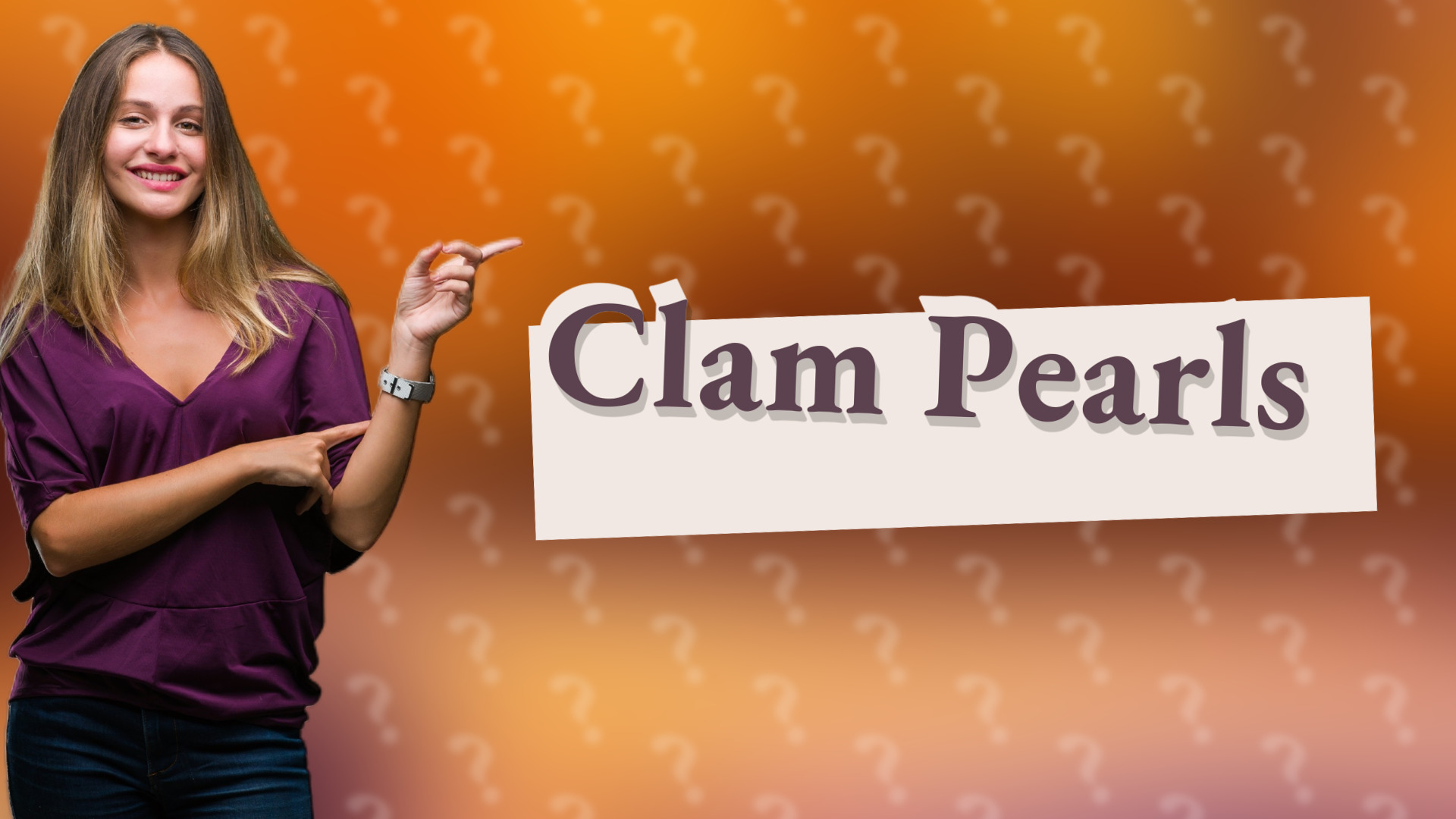 Clam Pearls