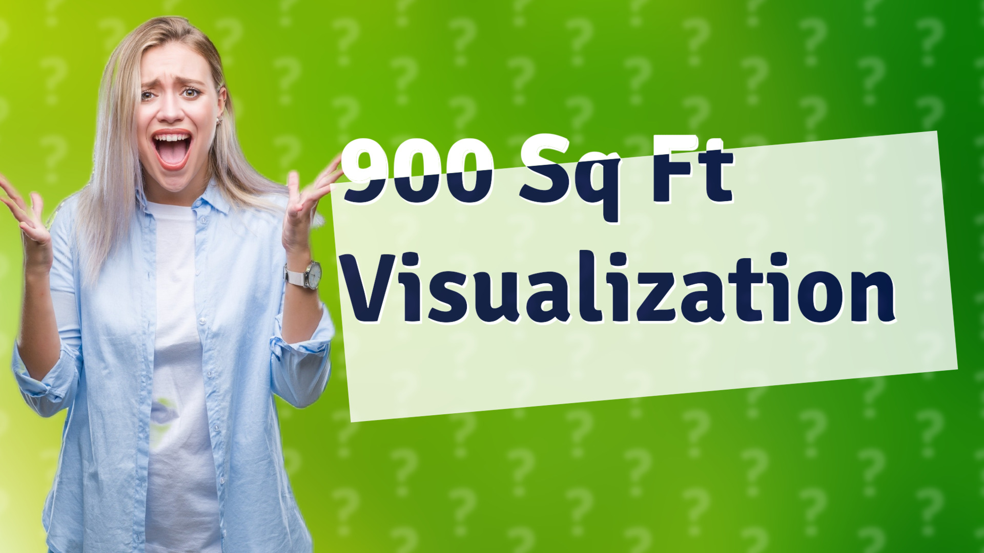 900 Sq Ft Visualization
