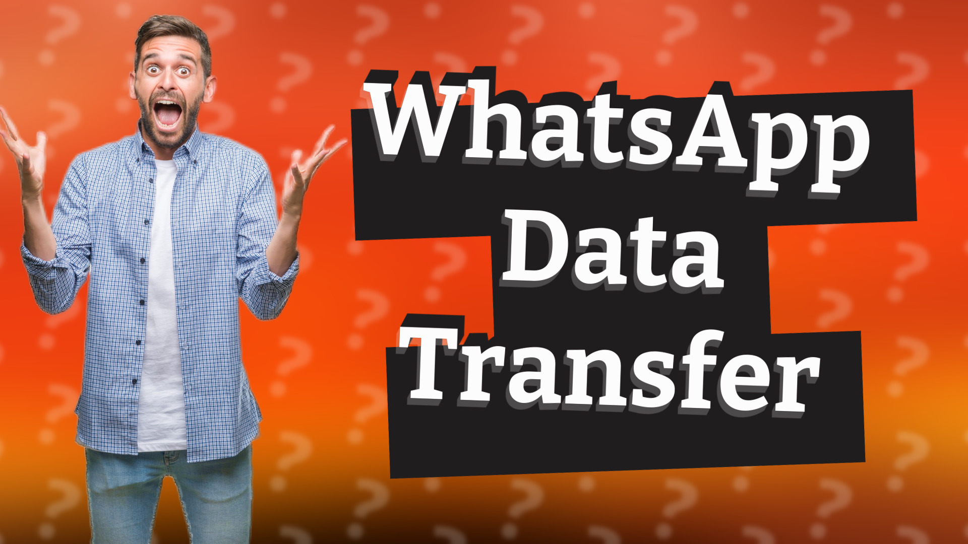 WhatsApp Data Transfer