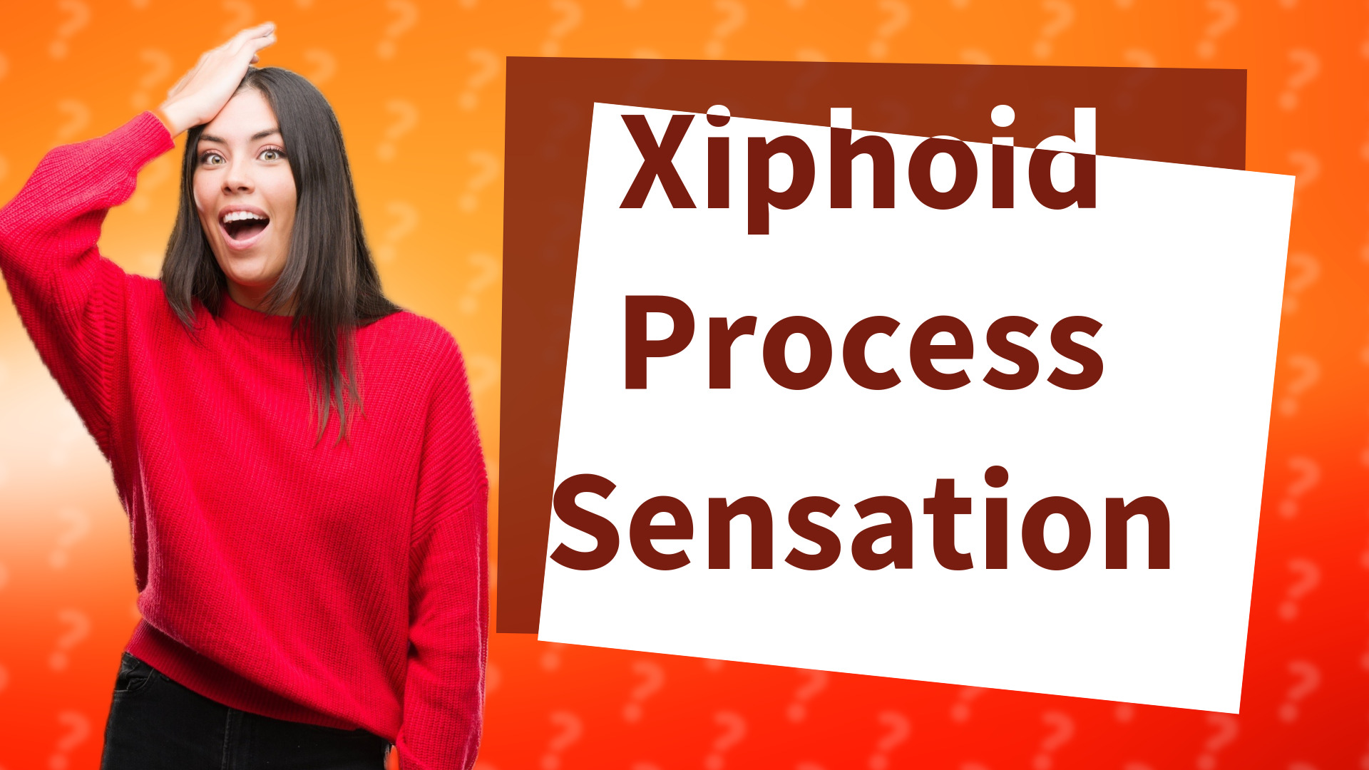 Xiphoid Process Sensation