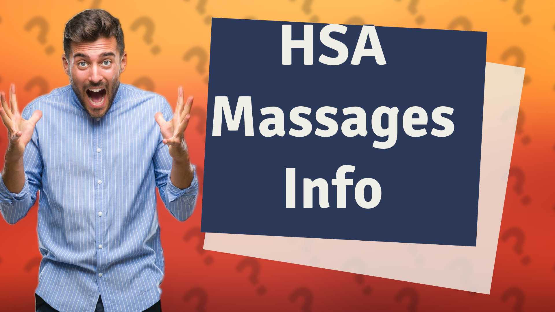 HSA Massages Info