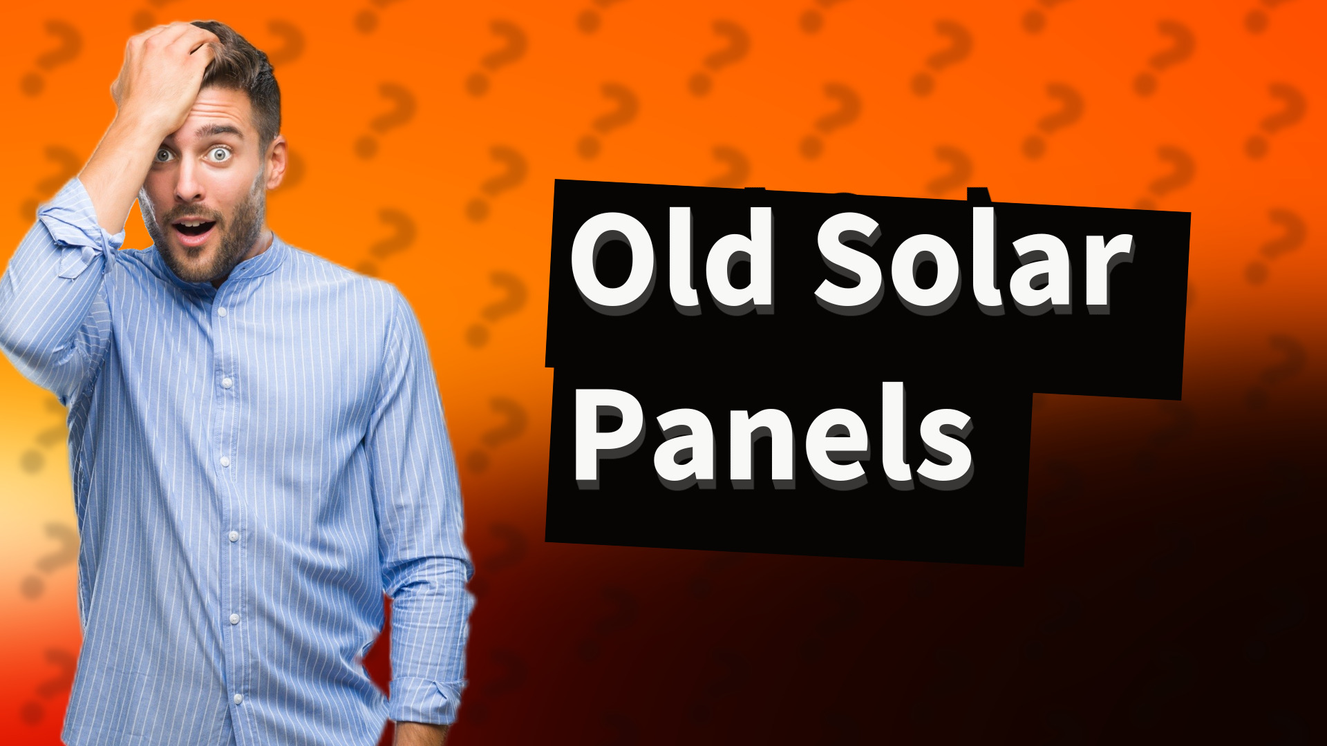 Old Solar Panels