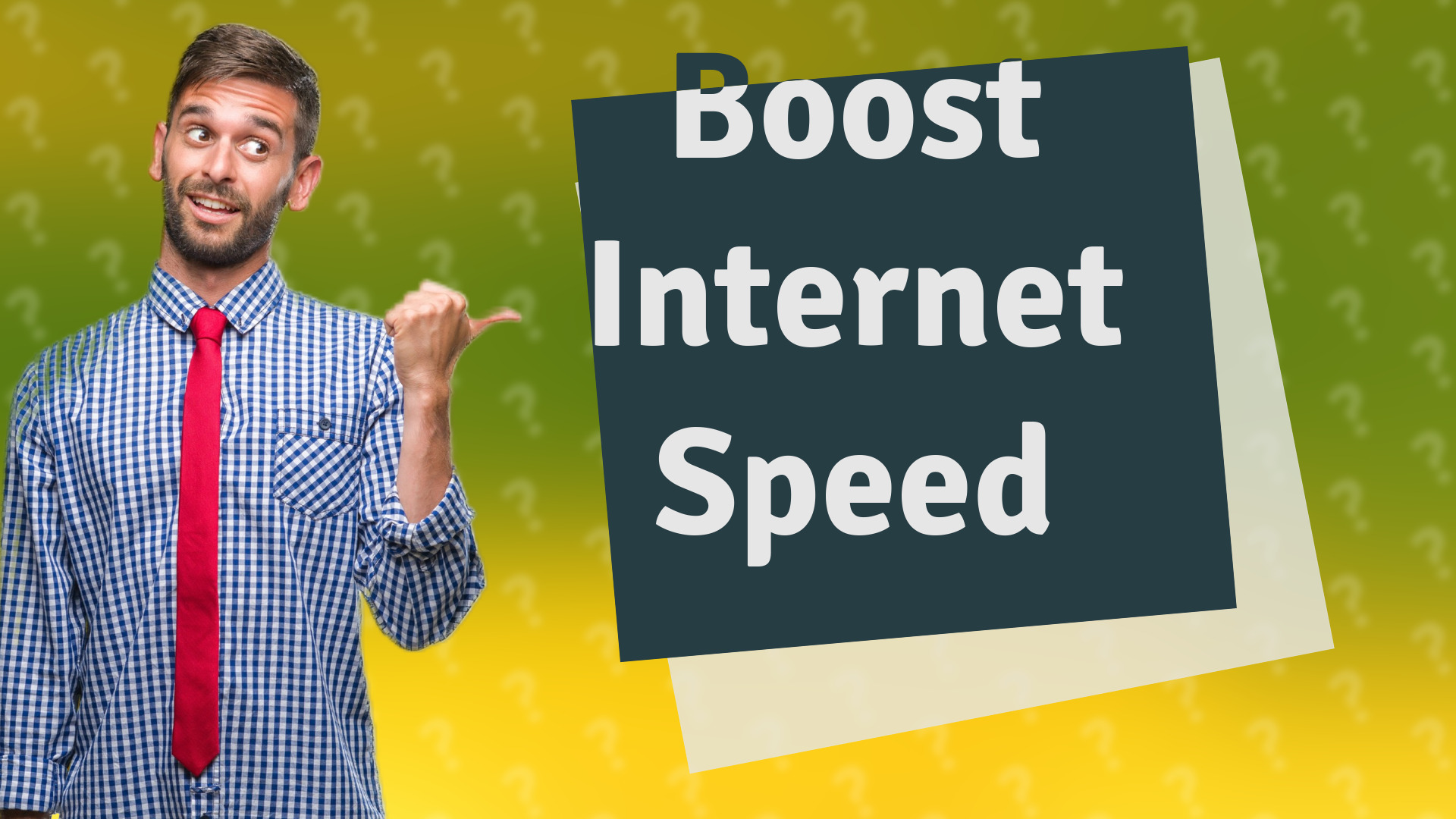 Boost Internet Speed
