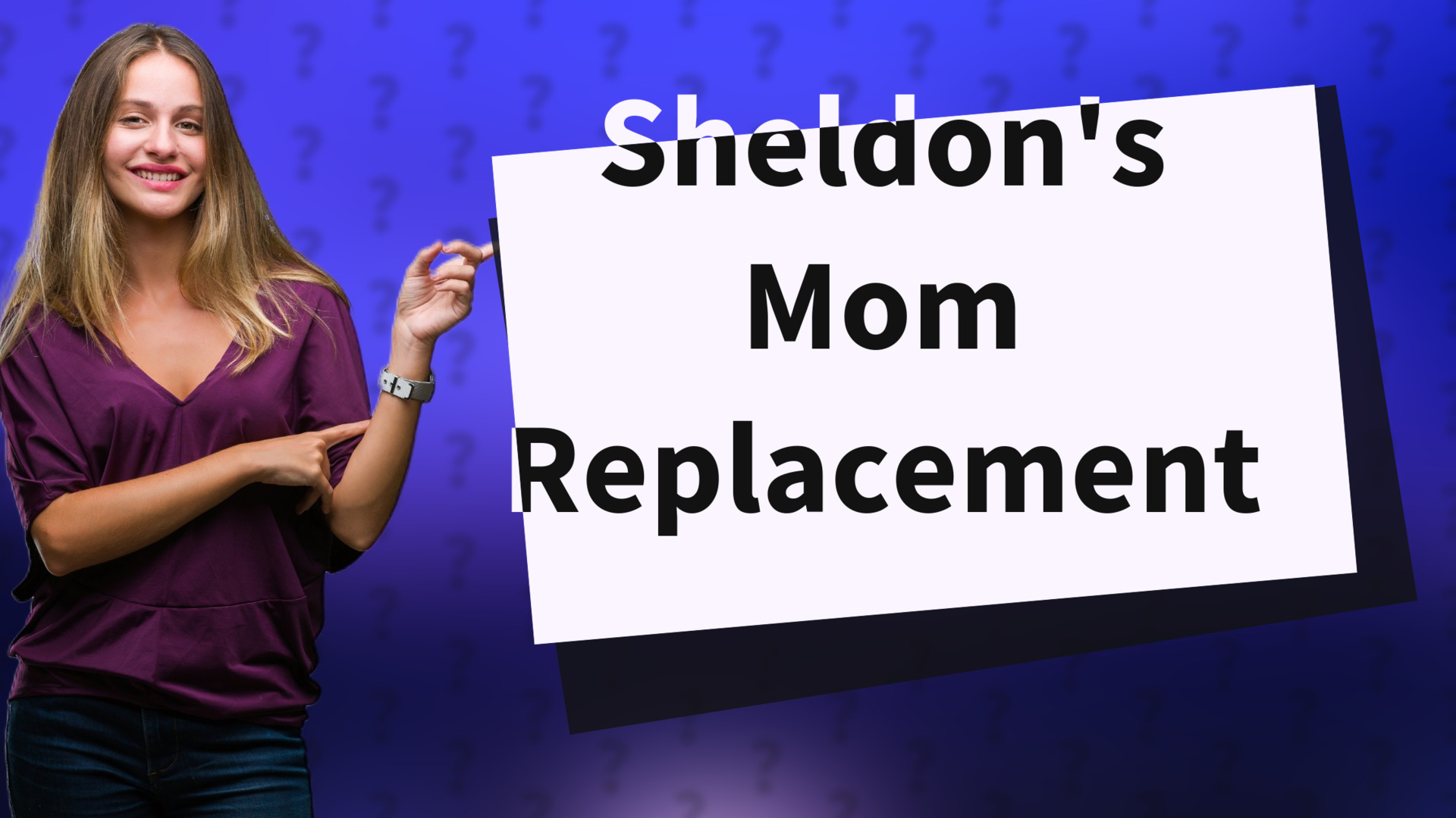 Sheldon's Mom Replacement