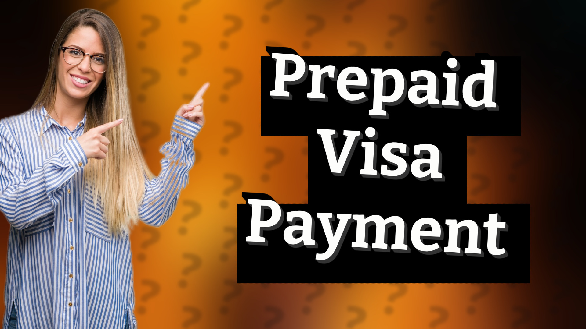 Prepaid Visa Payment