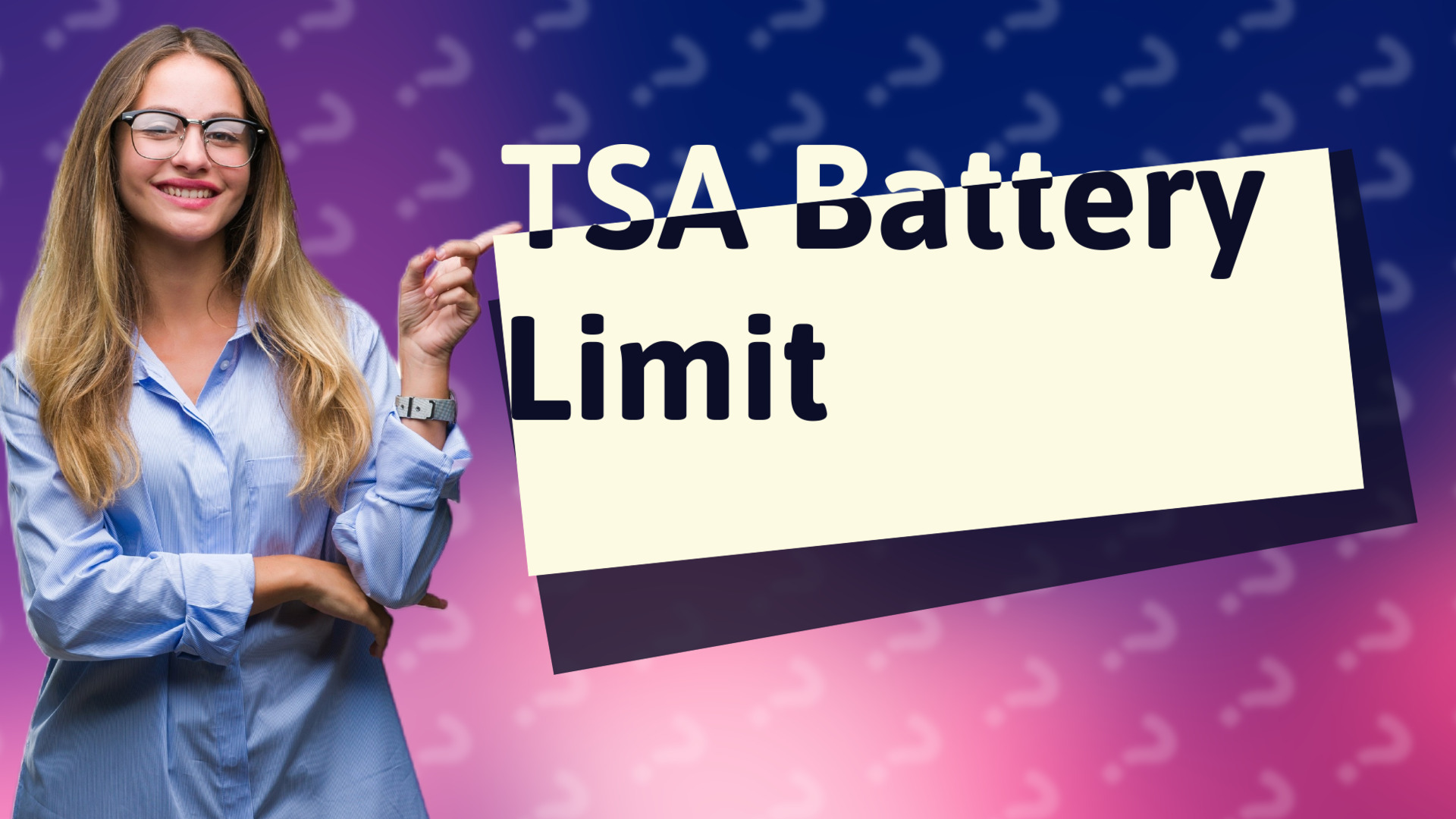 TSA Battery Limit