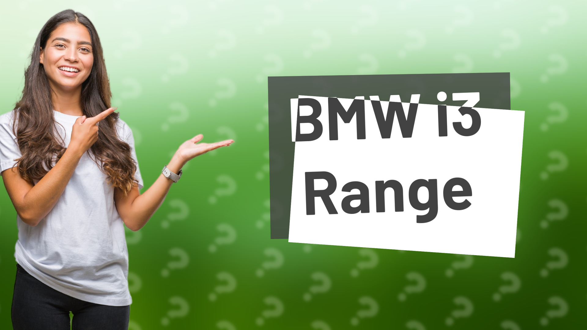 BMW i3 Range