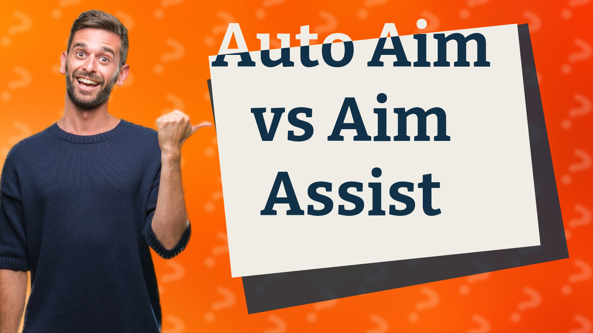 Auto Aim vs Aim Assist