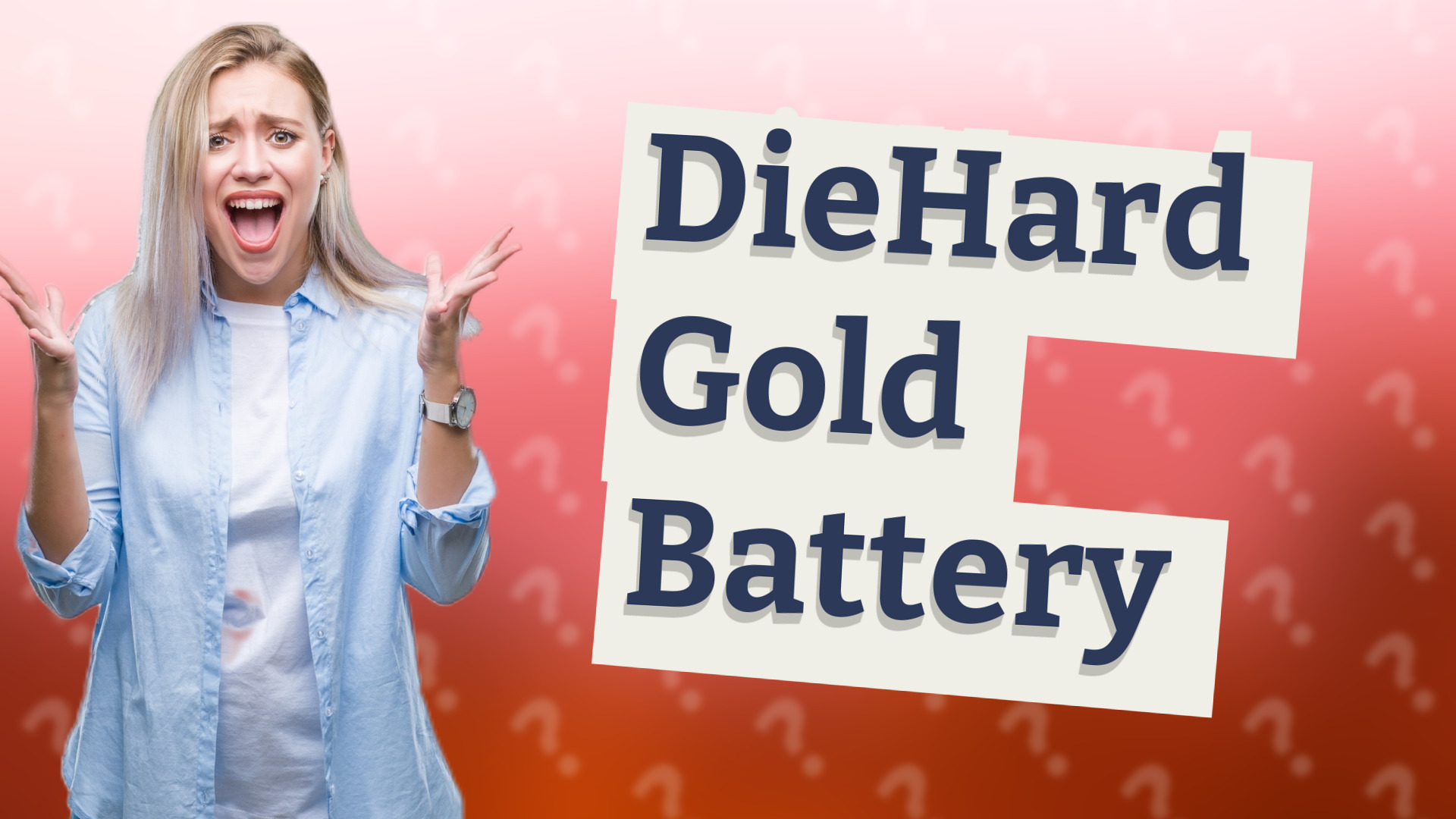 DieHard Gold Battery