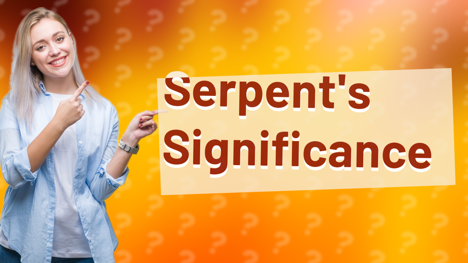Serpent's Significance