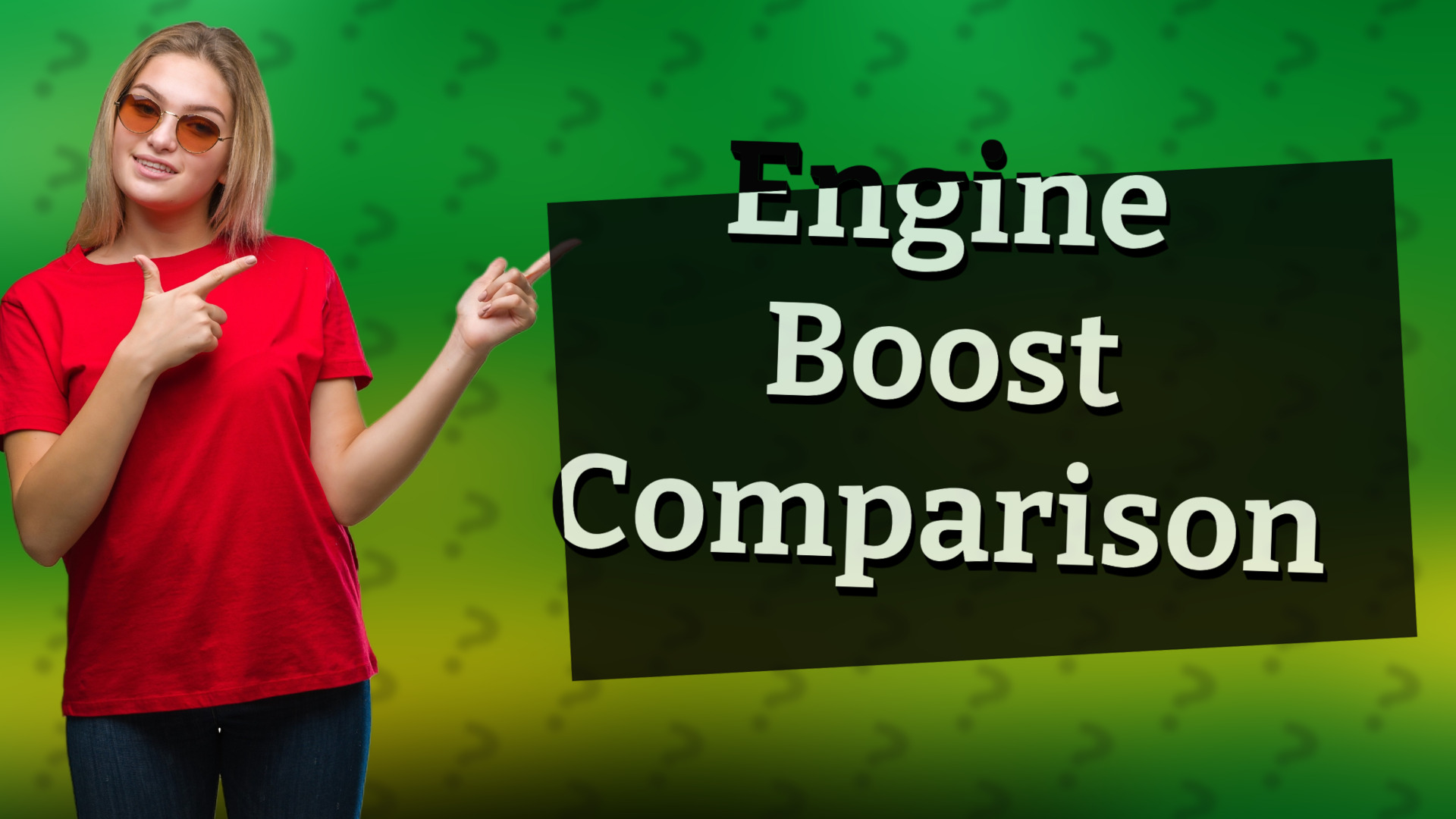 Engine Boost Comparison