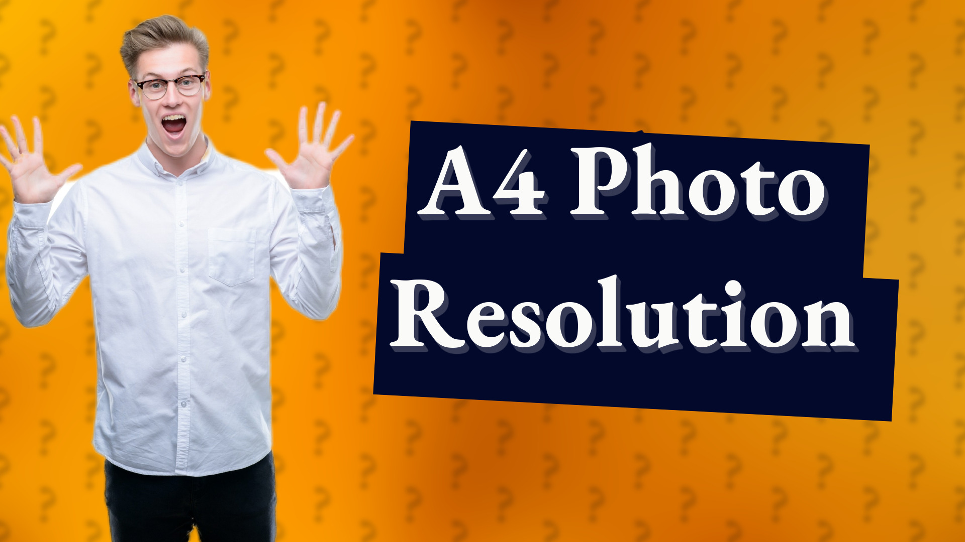 A4 Photo Resolution