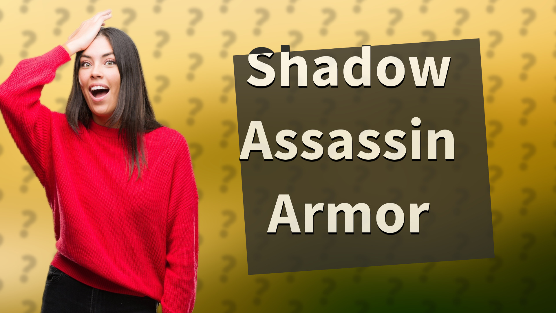 Shadow Assassin Armor