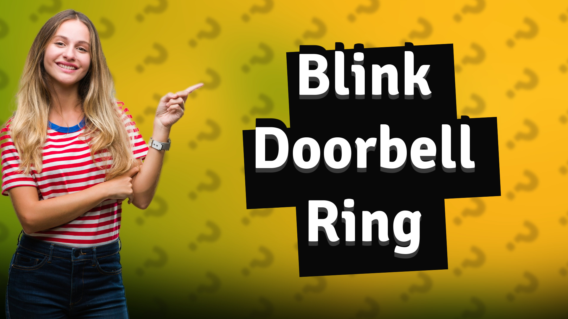 Blink Doorbell Ring