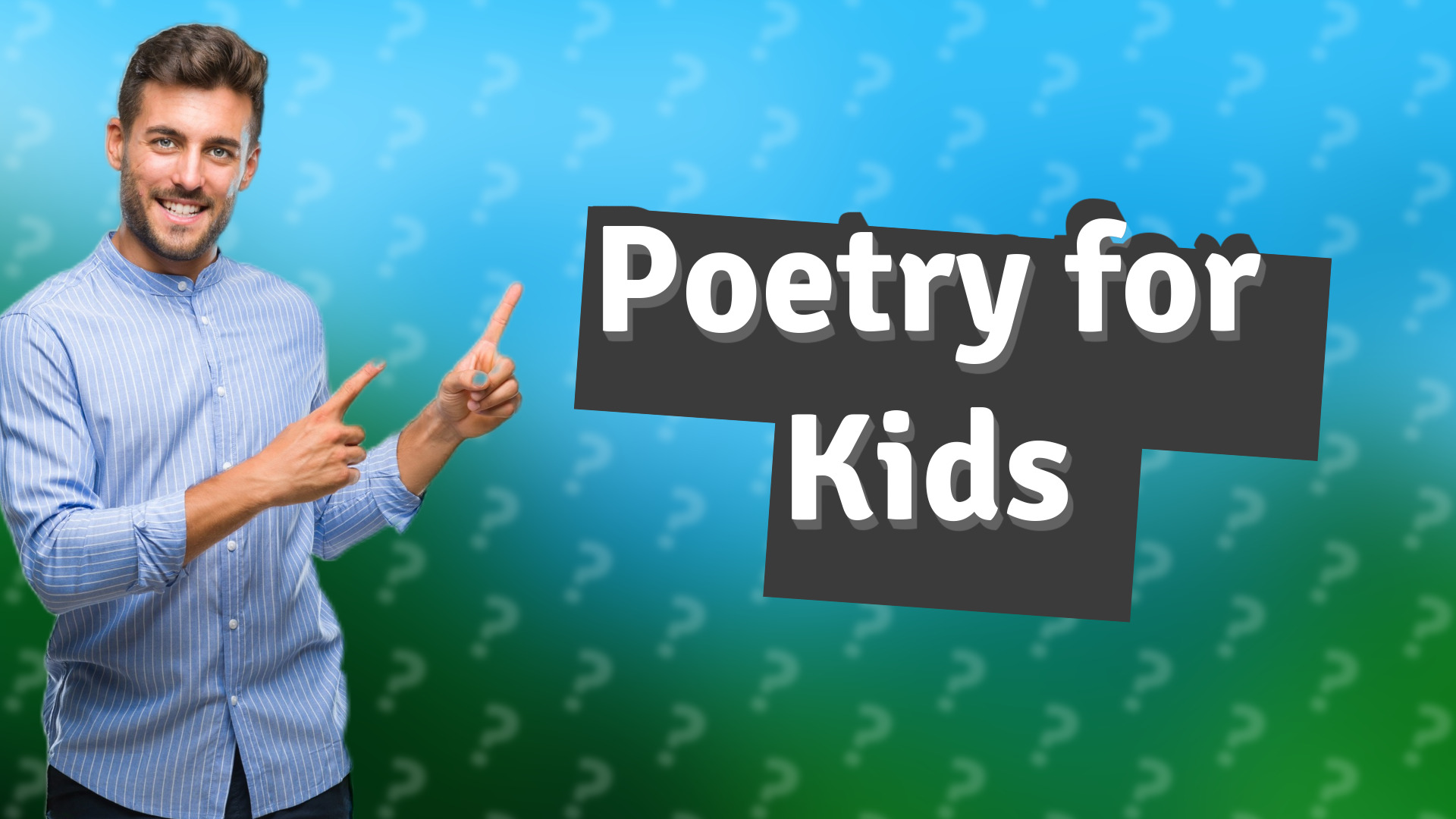Poetry for Kids