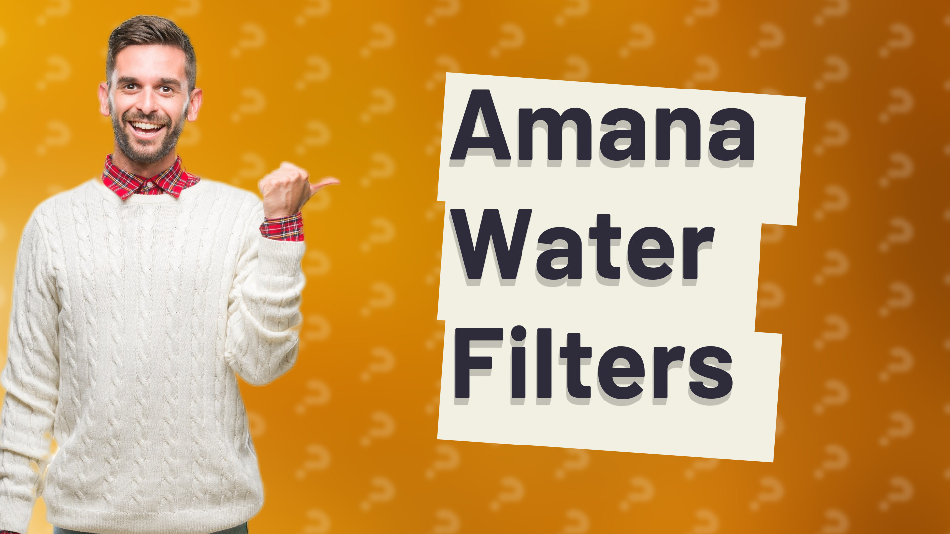 Amana Water Filters