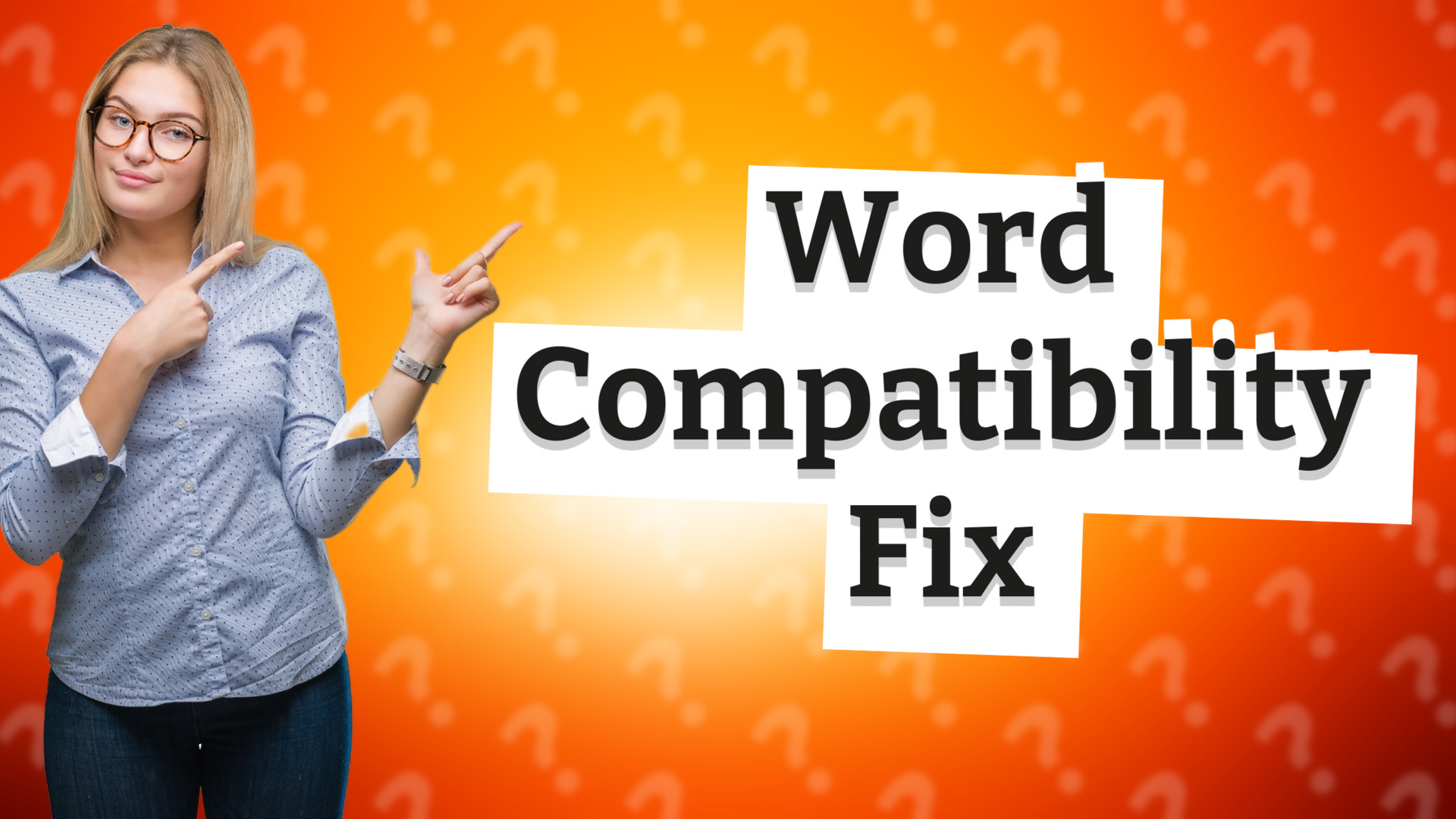 Word Compatibility Fix