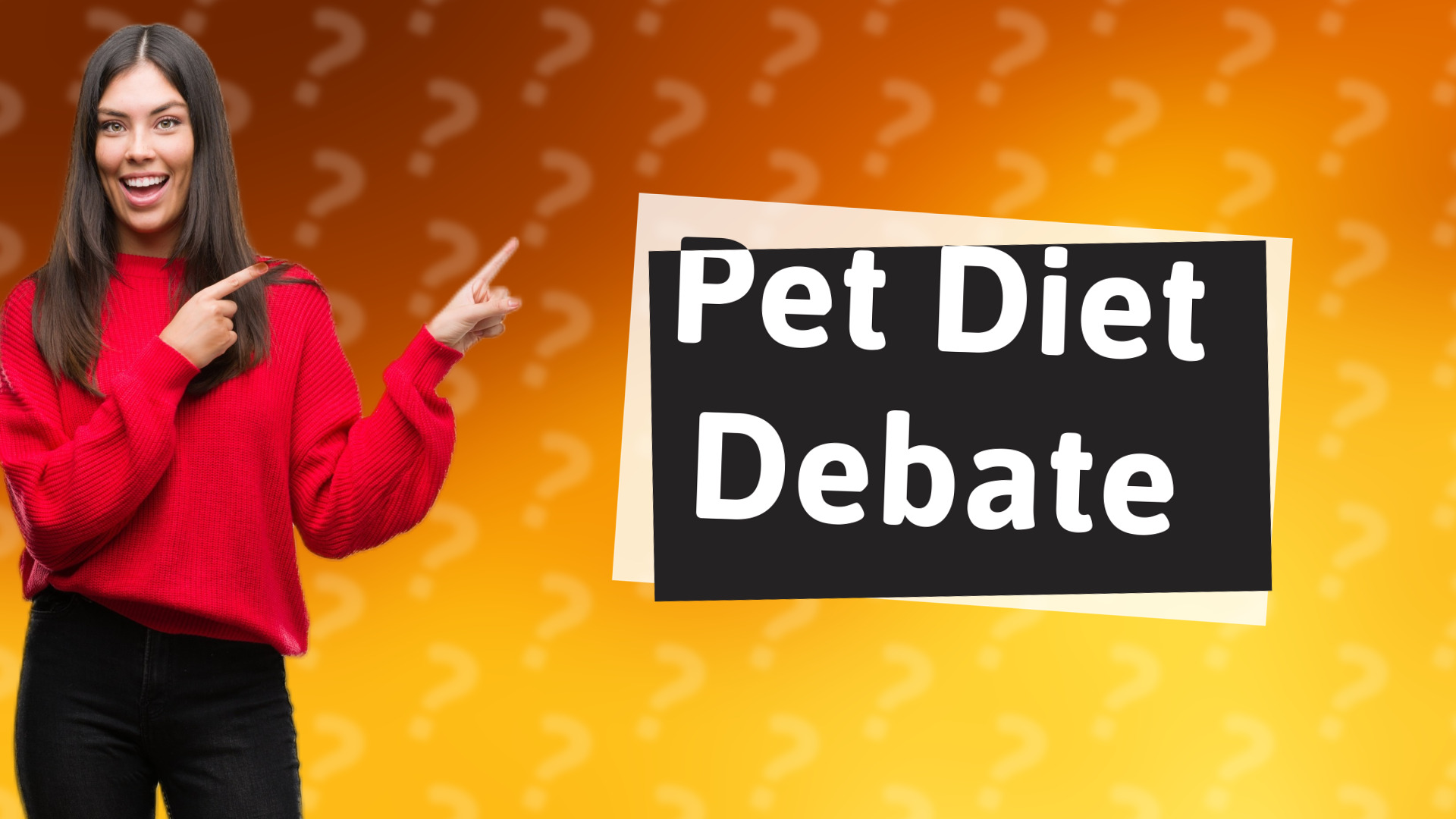 Pet Diet Debate