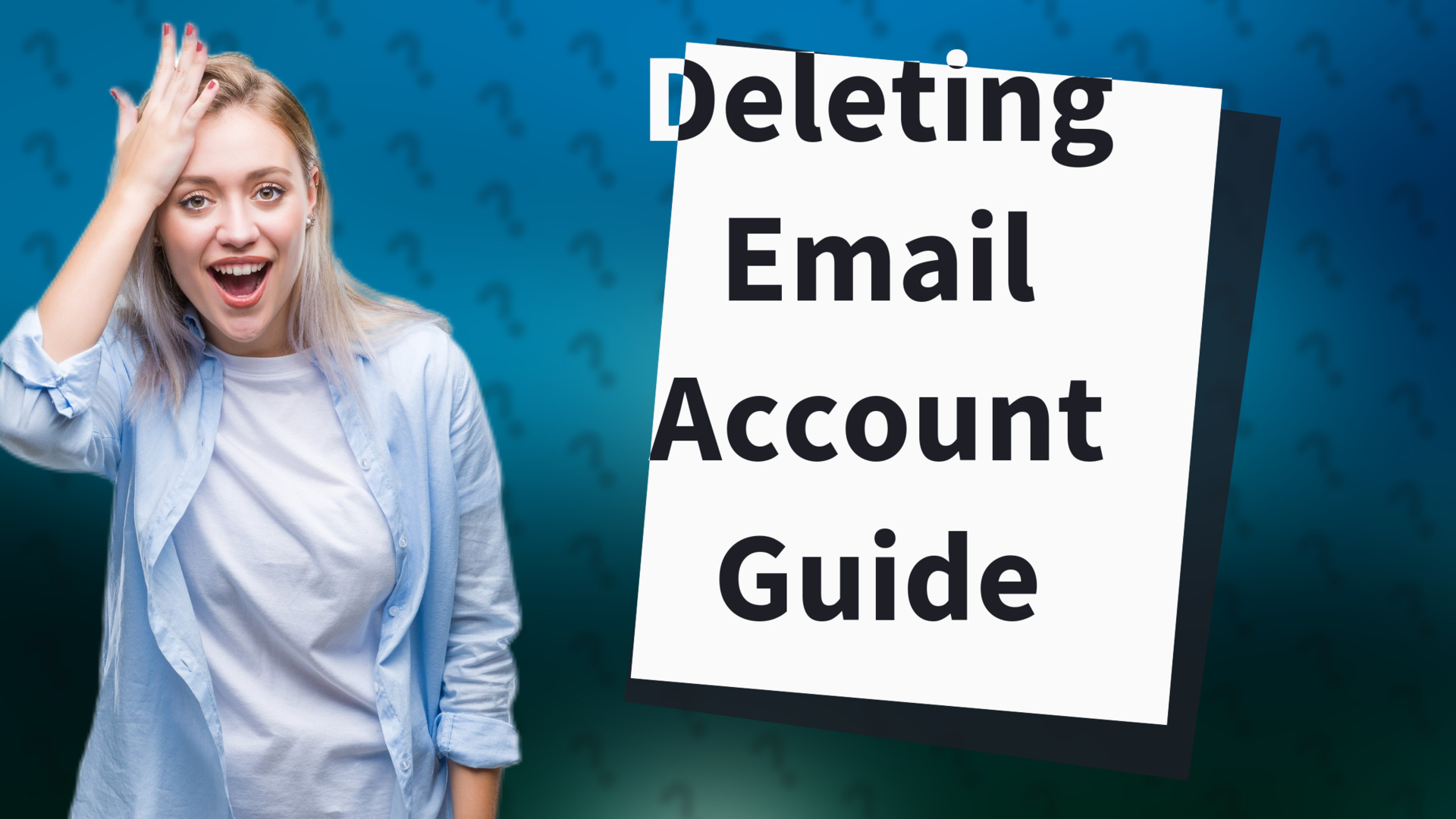 Deleting Email Account Guide