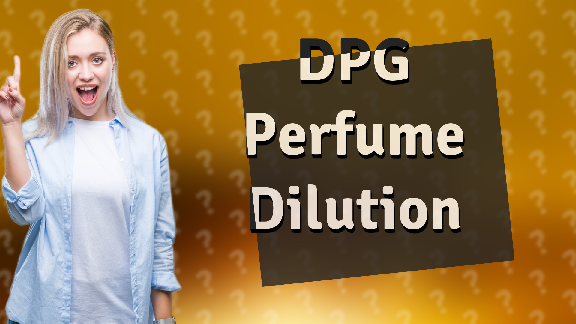 DPG Perfume Dilution