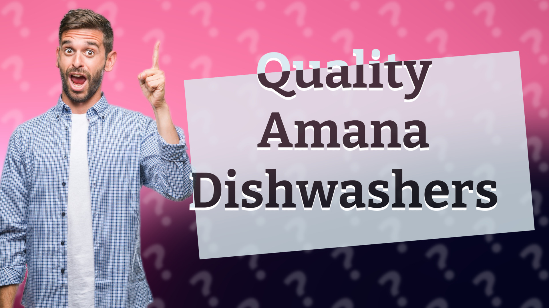Quality Amana Dishwashers