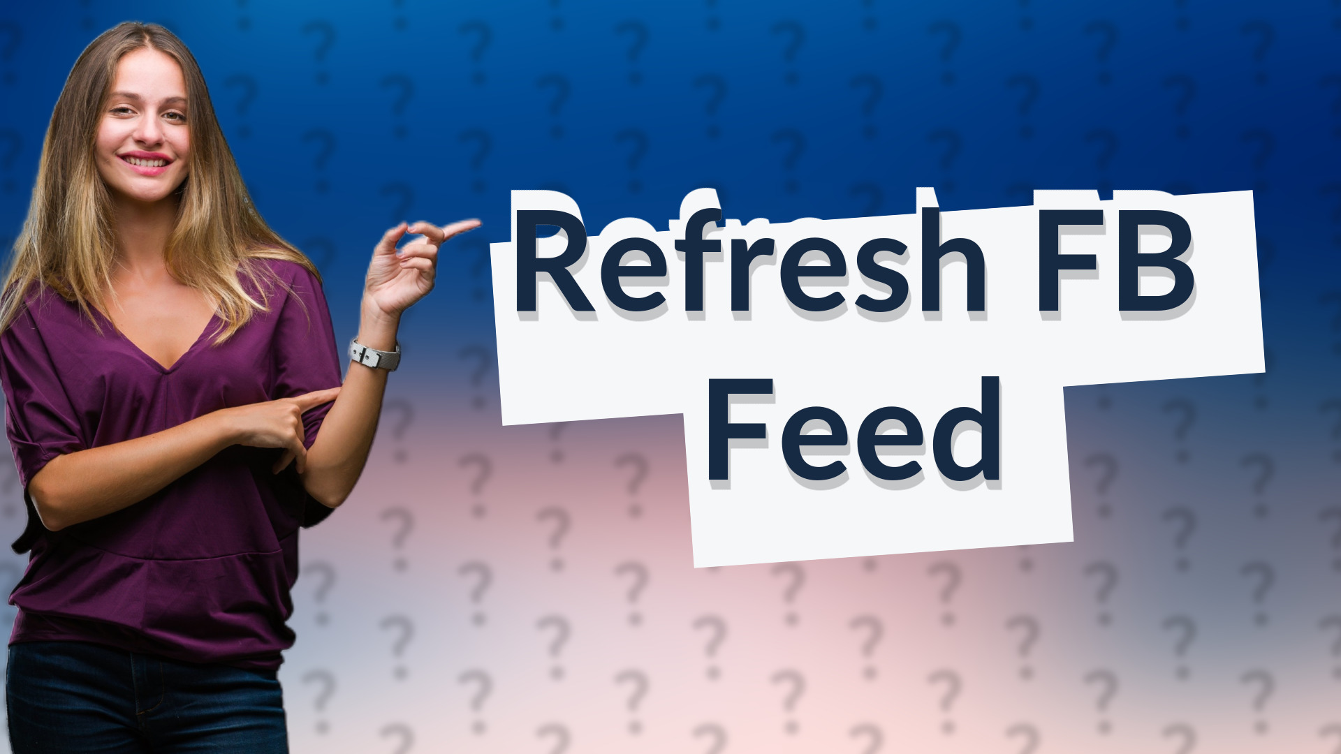 Refresh FB Feed