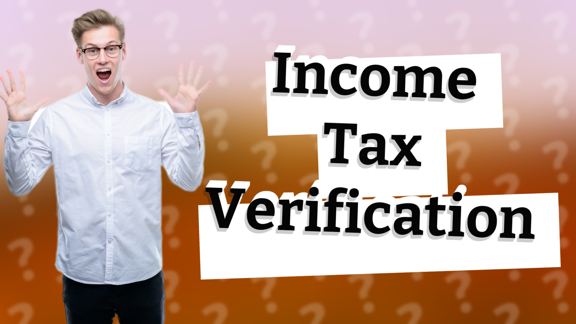 Income Tax Verification
