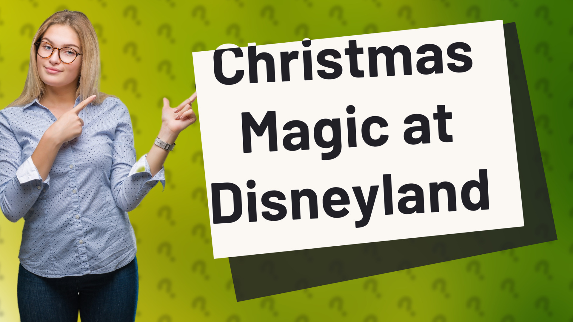 Christmas Magic at Disneyland